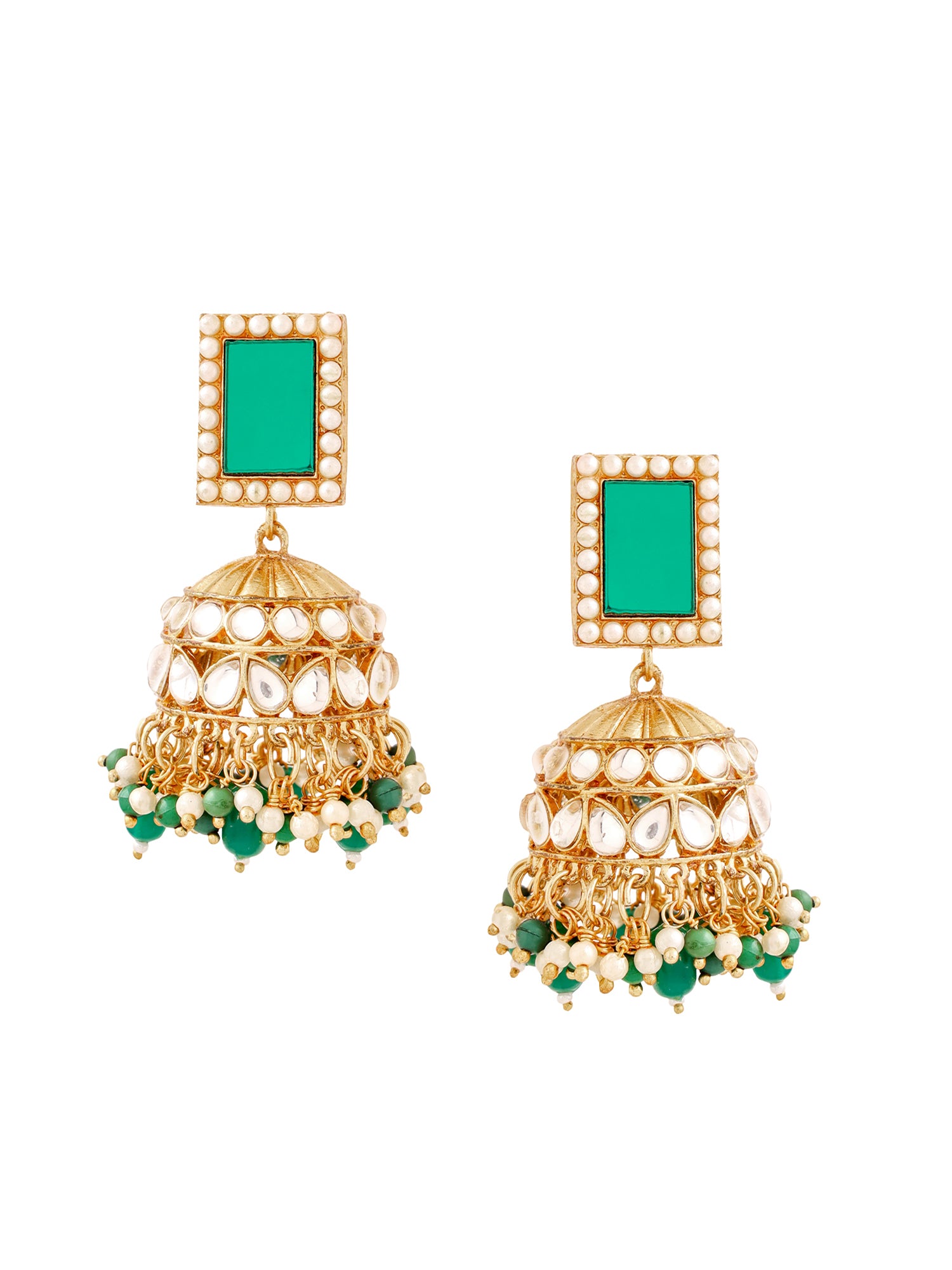 Yellow Chimes Jhumka Earrings - Classic jewelry for all ages