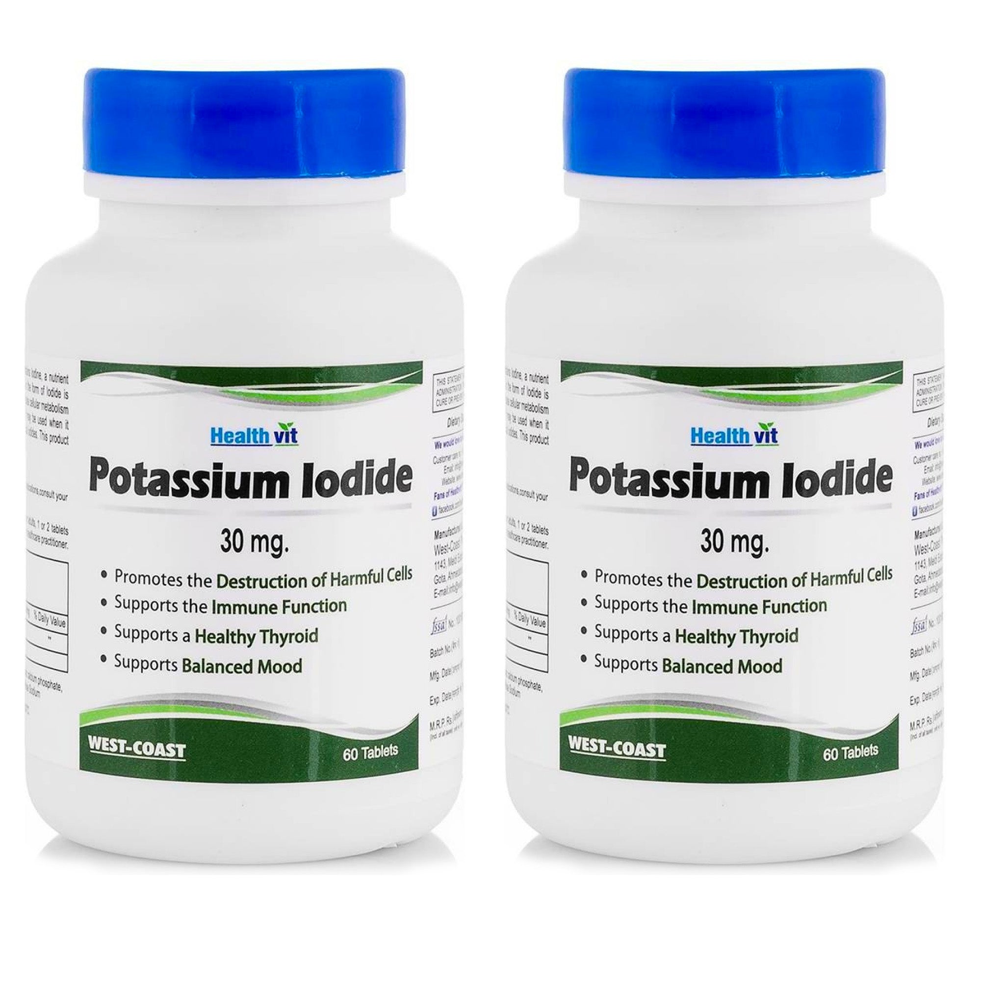 Healthvit potassium iodide - trusted dietary supplement