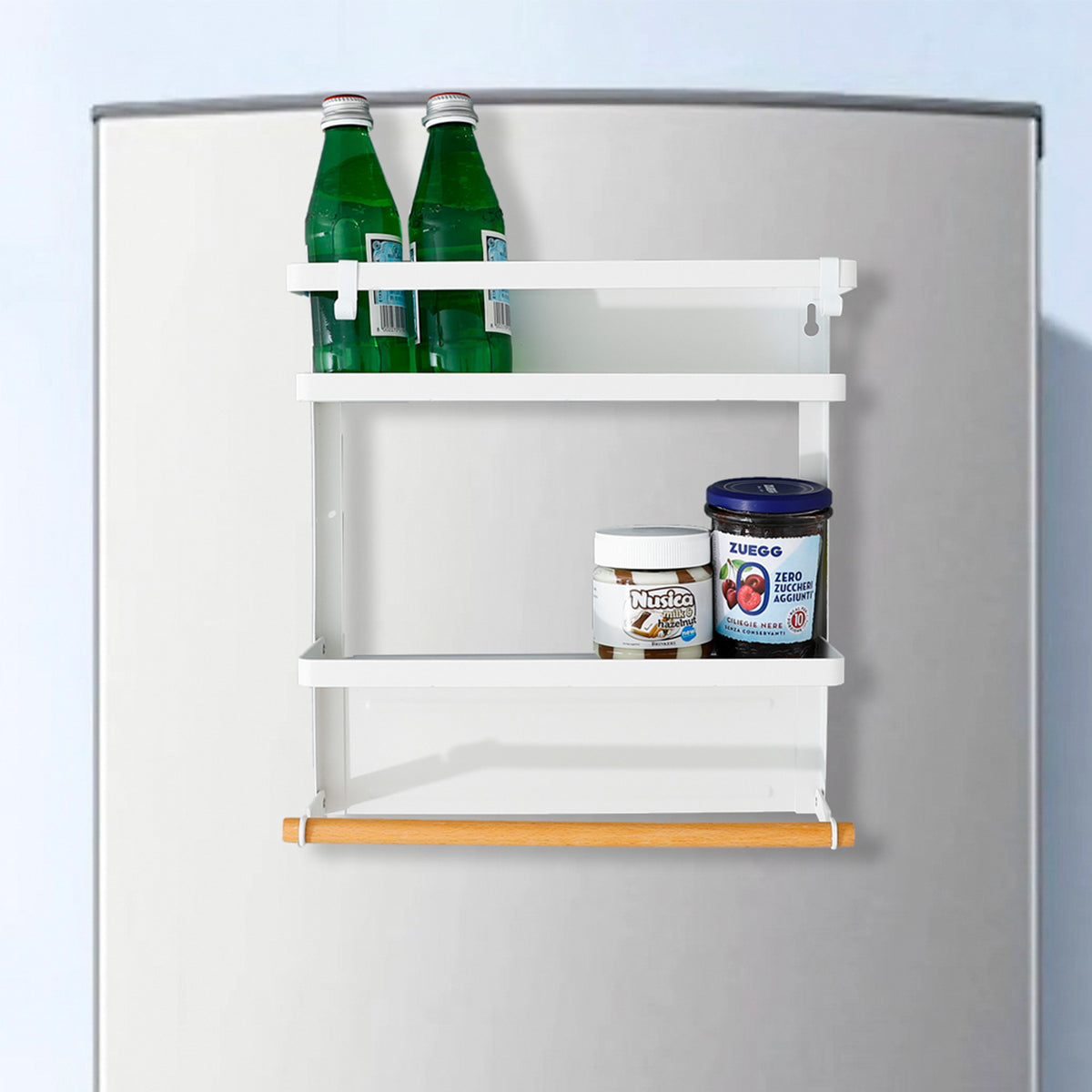 UMAI Kitchen Storage Rack - Stylish White Home Decor
