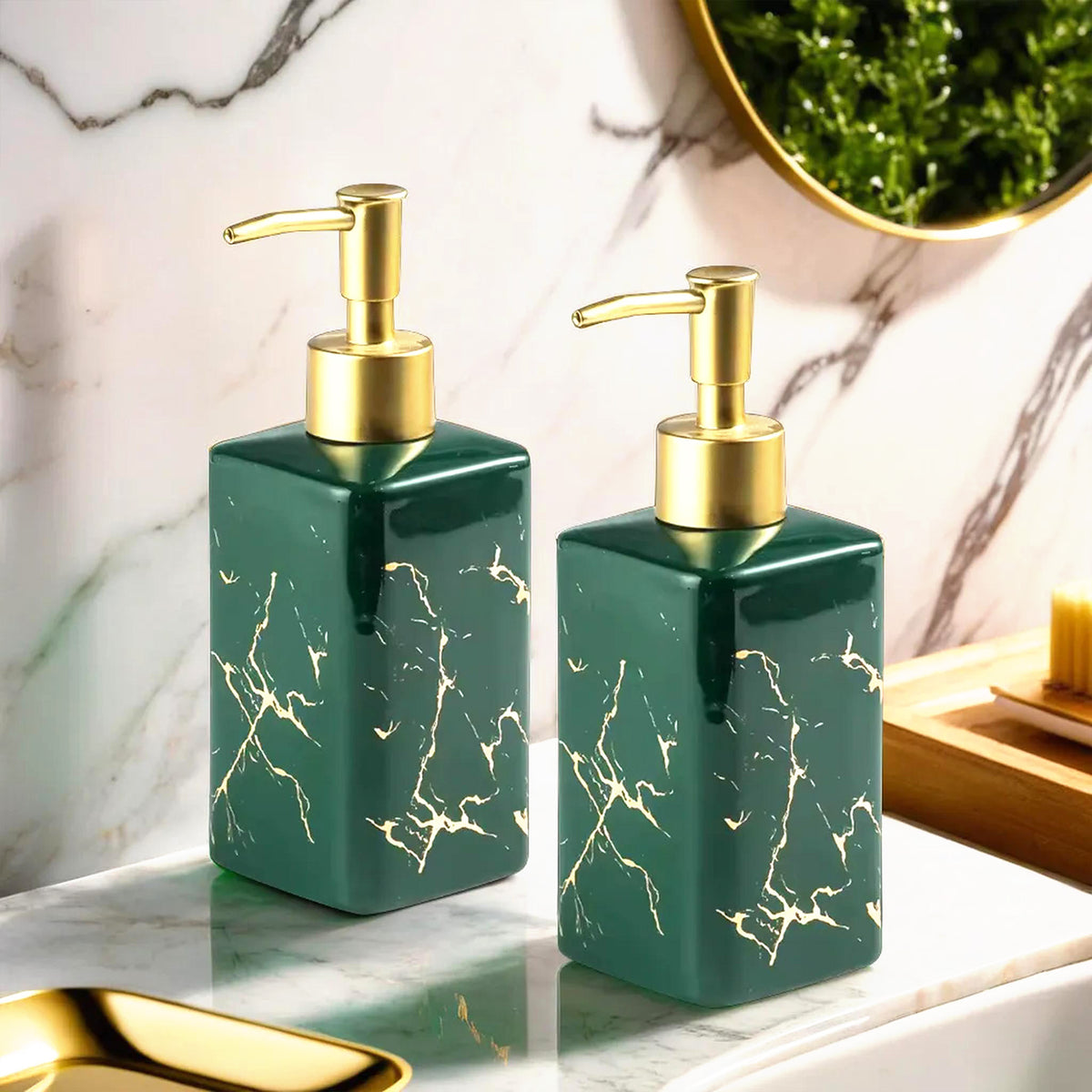 UMAI bathroom accessory - chip resistant dispenser