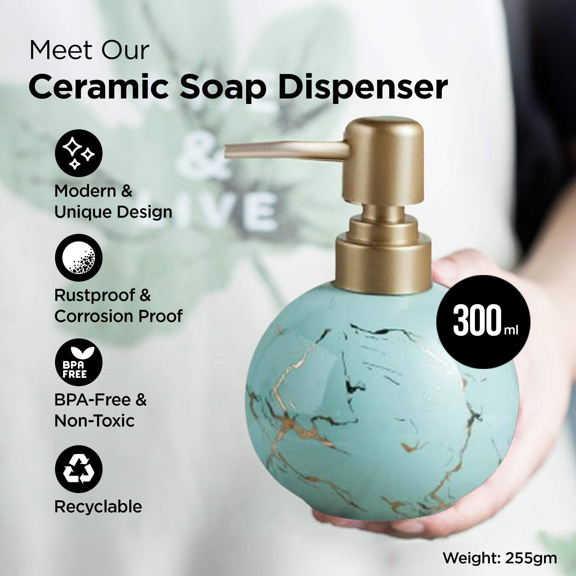 UMAI handwash dispenser - practical bathroom item