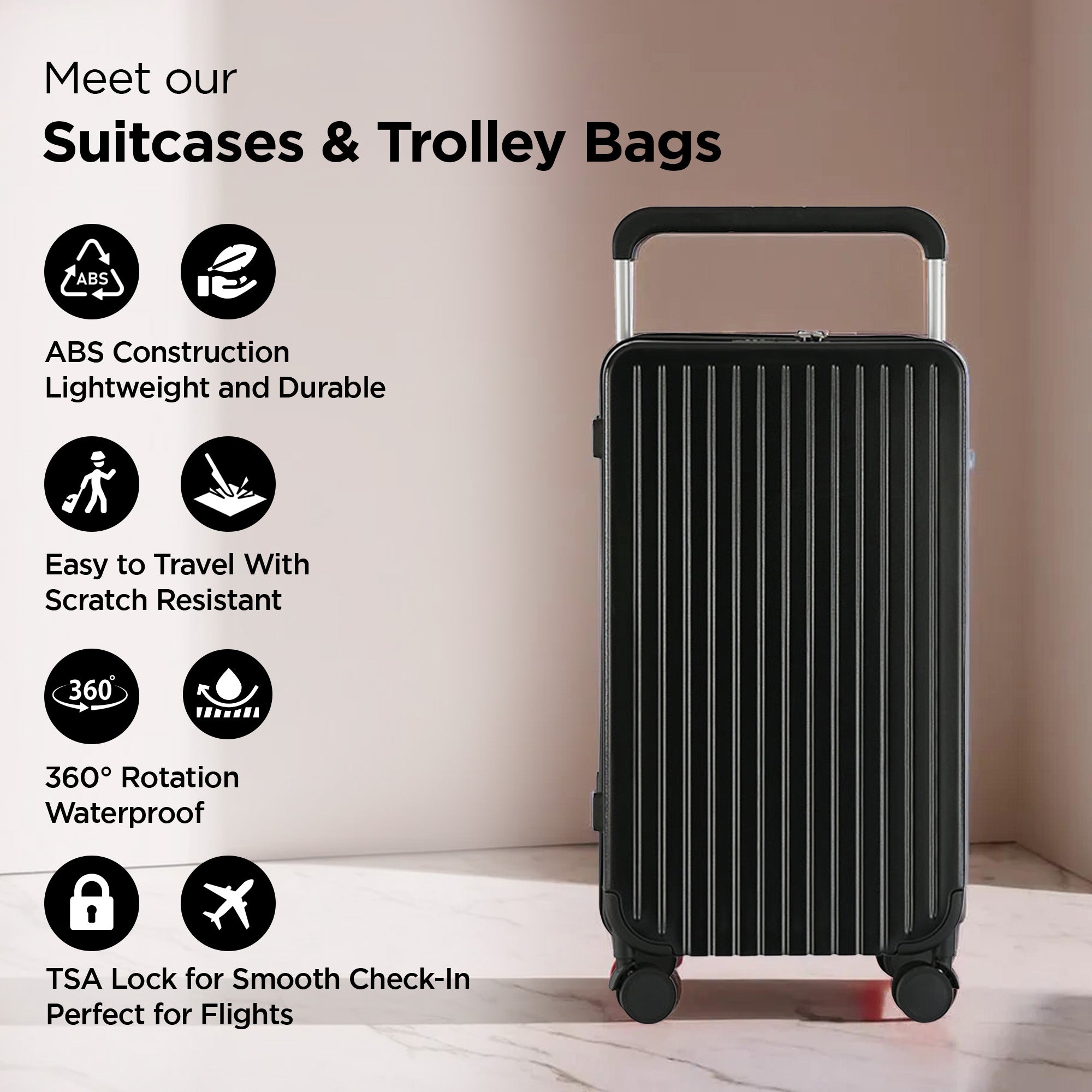 UMAI cabin trolley - airport luggage convenience