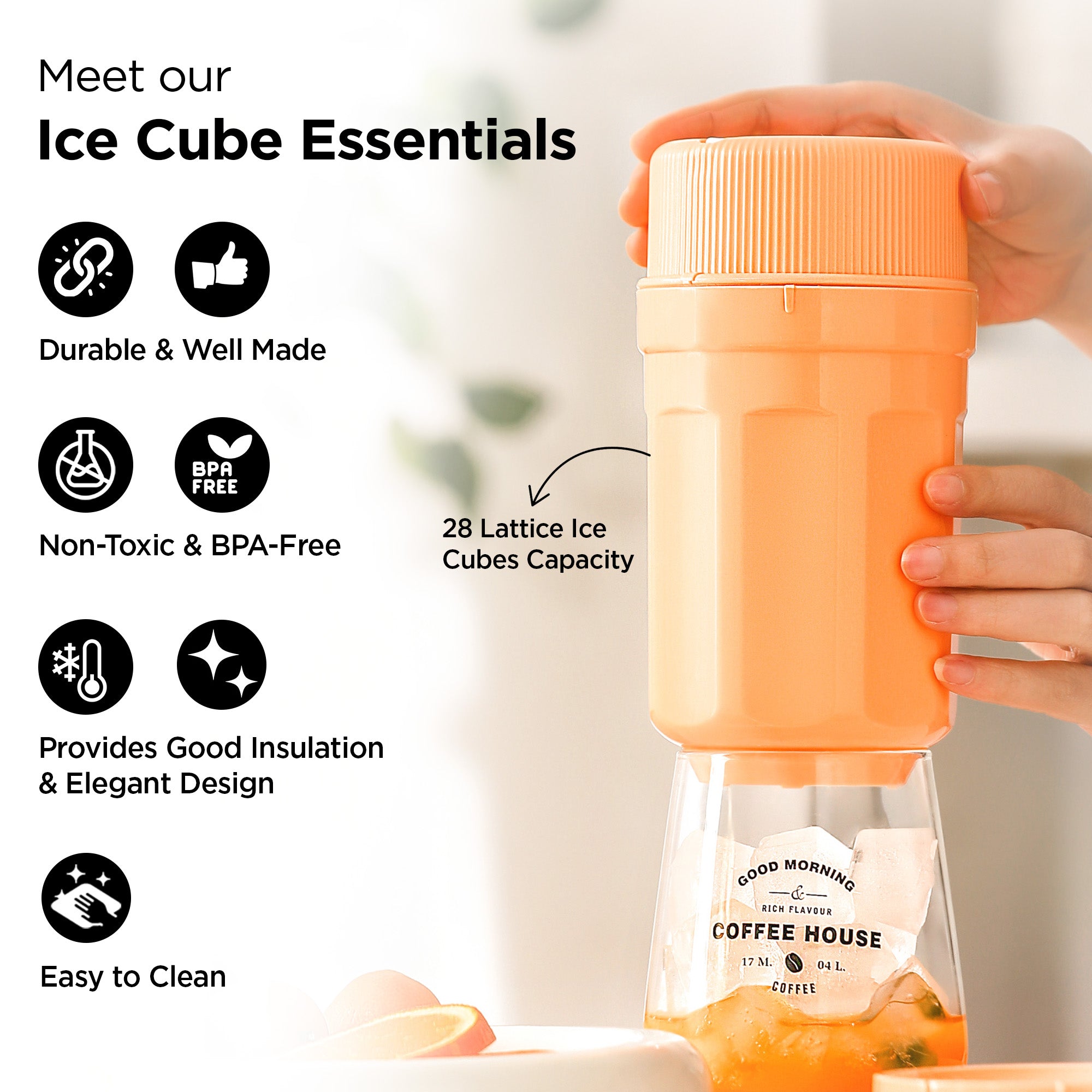 UMAI Ice Cube Maker - Family-friendly design