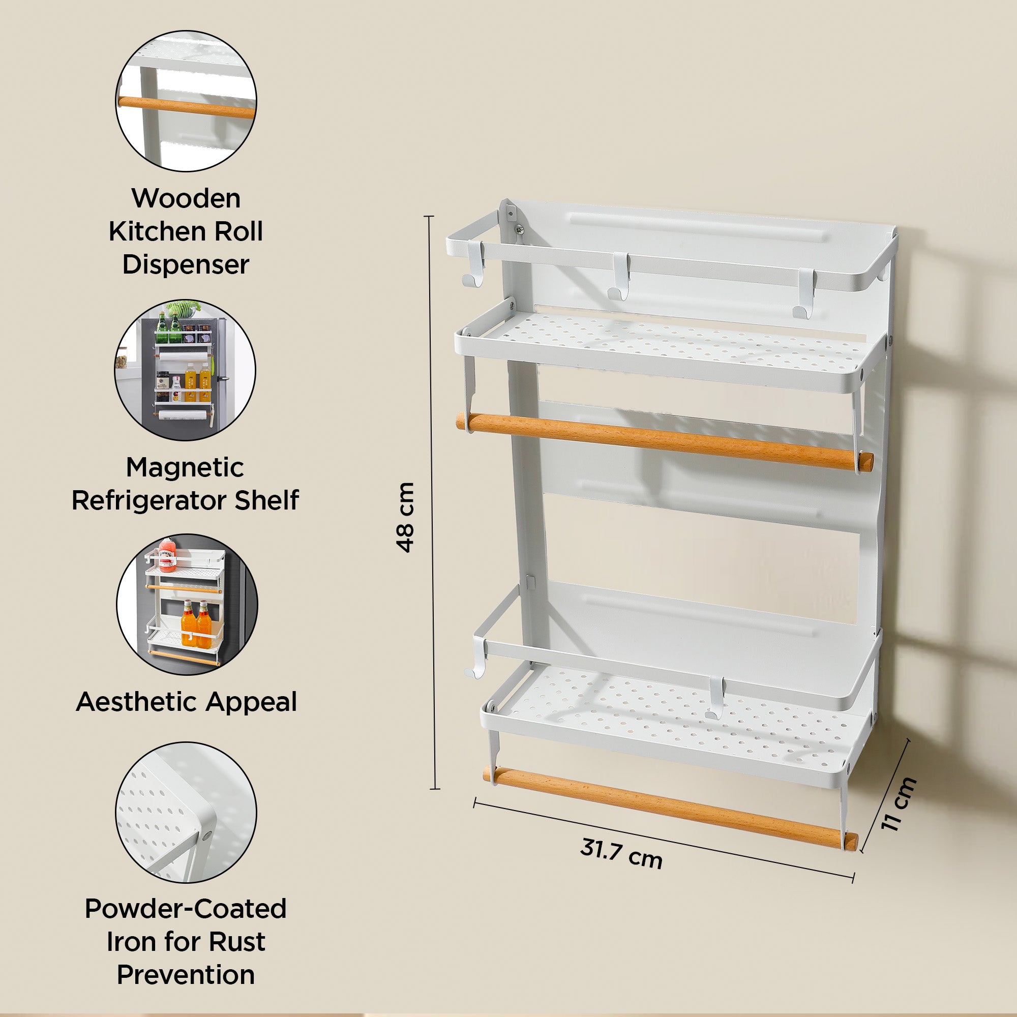 UMAI kitchen organizer - perfect for bathrooms
