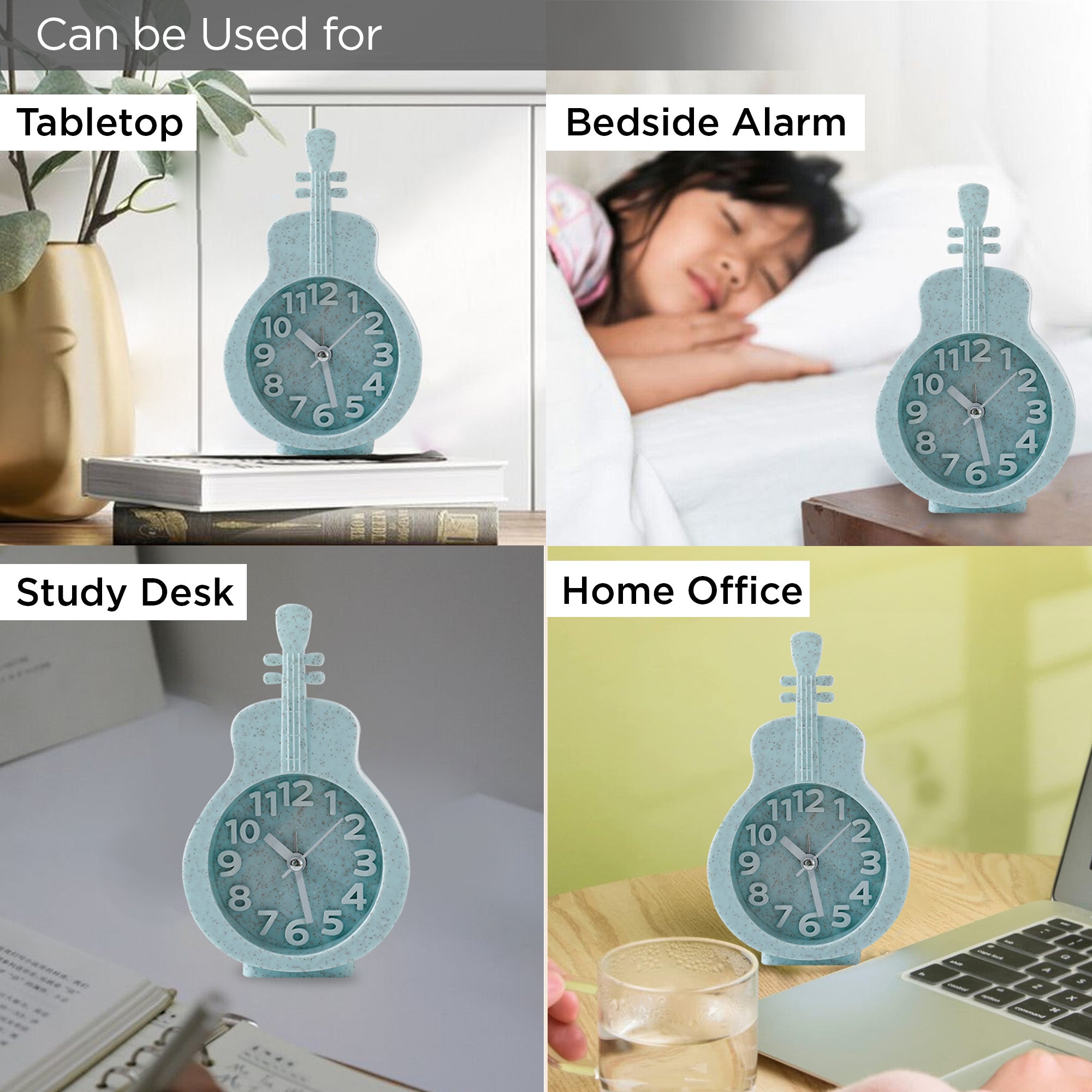 UMAI violin shaped clock - Perfect gift for friends