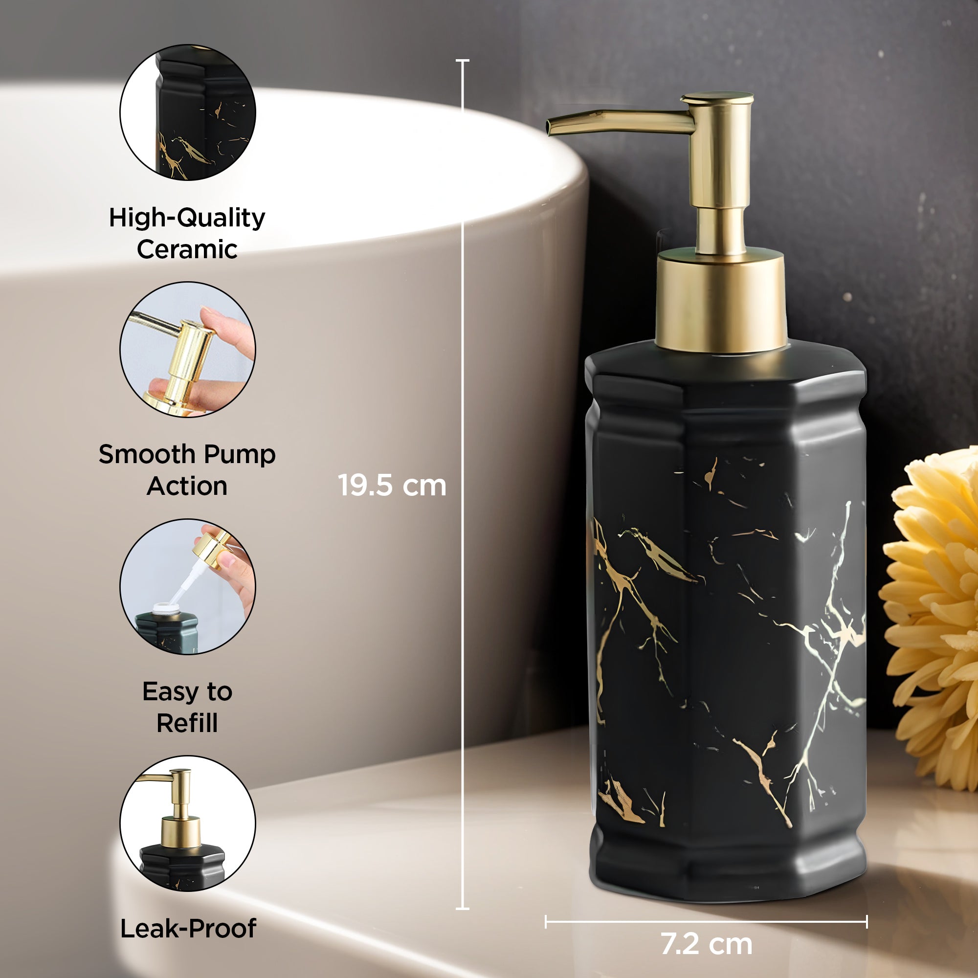 UMAI handwash dispenser - elegant home decor
