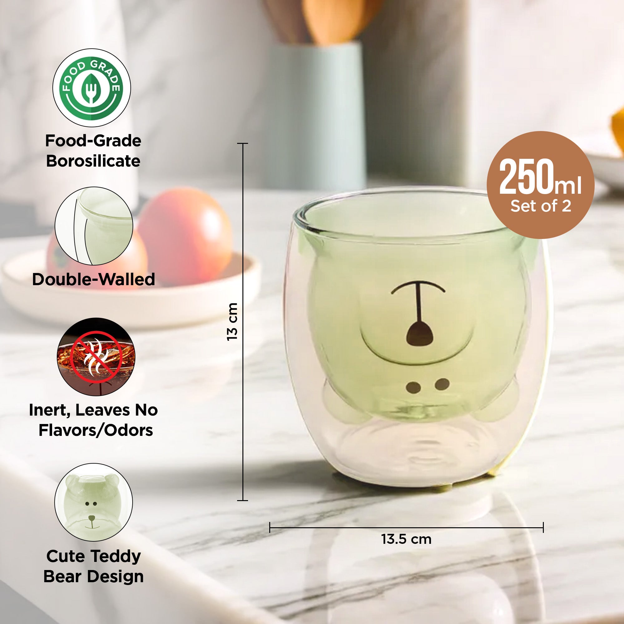 UMAI Green Coffee Mug - Perfect for Home & Office