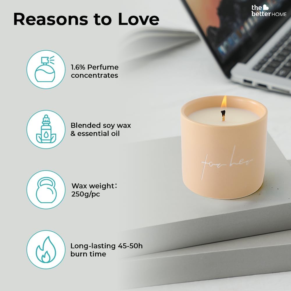 The Better Home scented candles - Eco-friendly home accessory