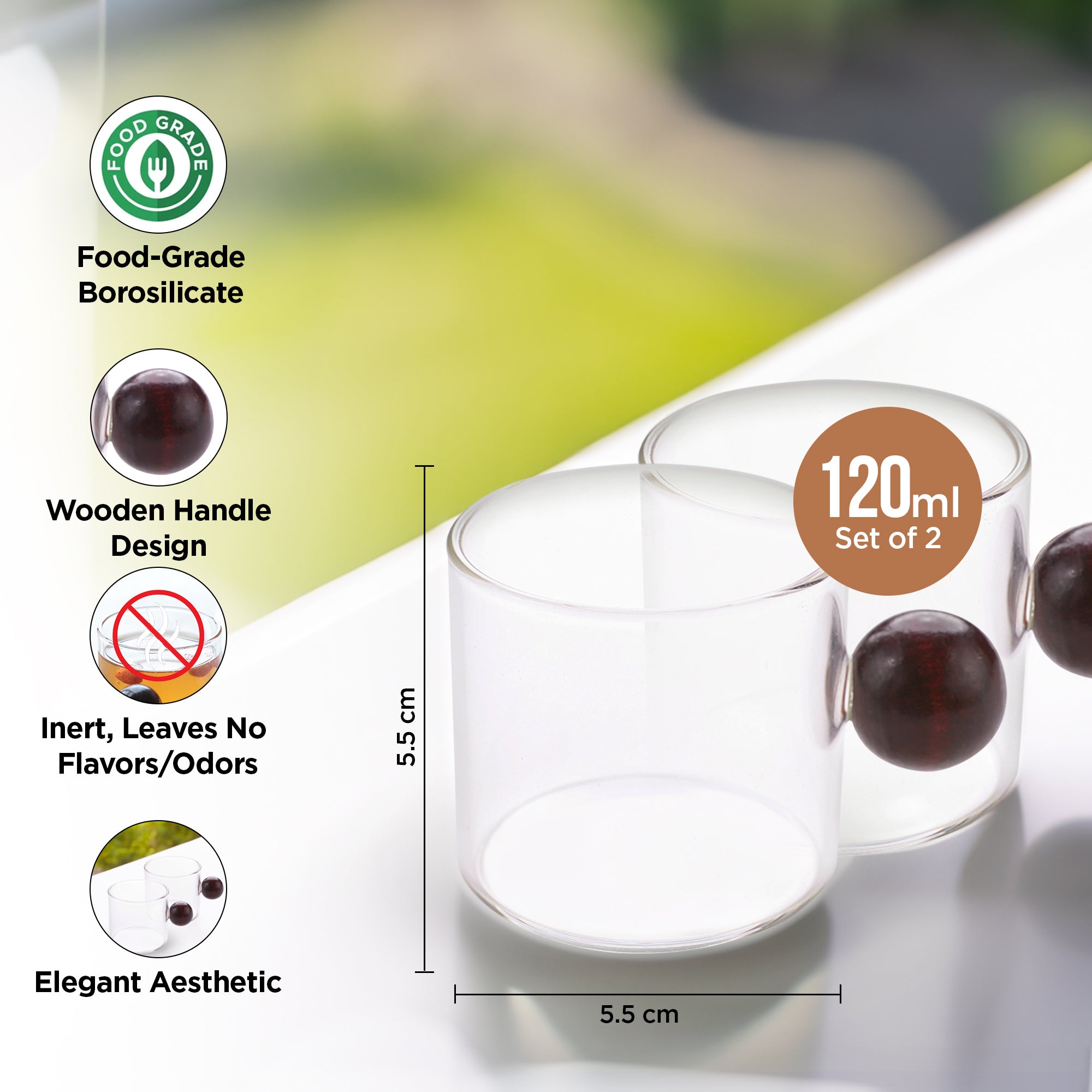UMAI double-walled mug - stylish kitchen decor