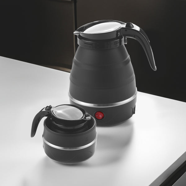 Buy UMAI Foldable Small Electric Kettle 600ml Black – GlobalBees