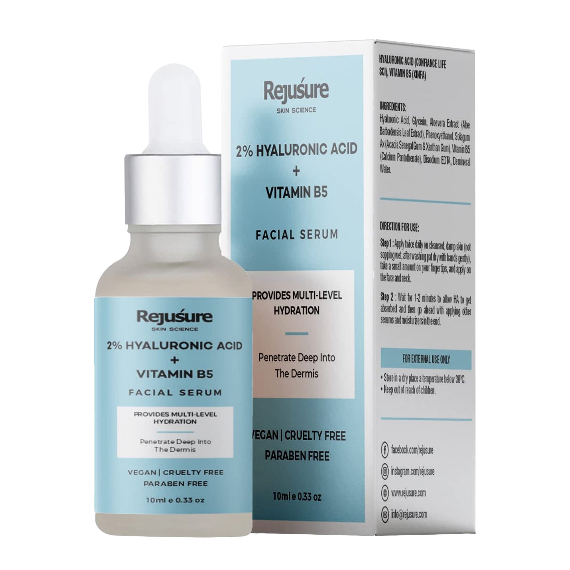 Rejusure Face Serum for Men & Women - Skin Brightening Solution