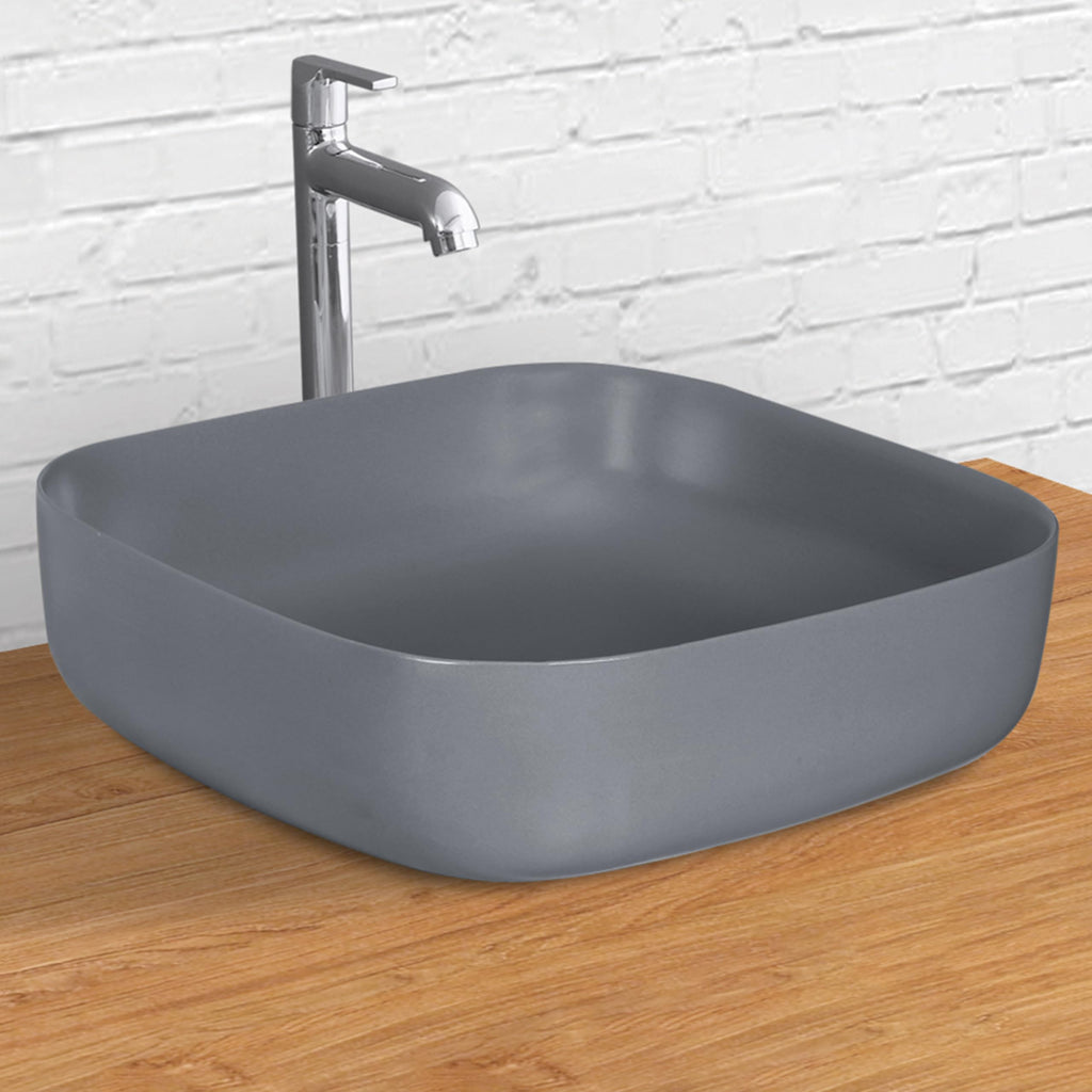 Plantex Ceramic Wall-hung Commode with Counter-Top Basin for ...