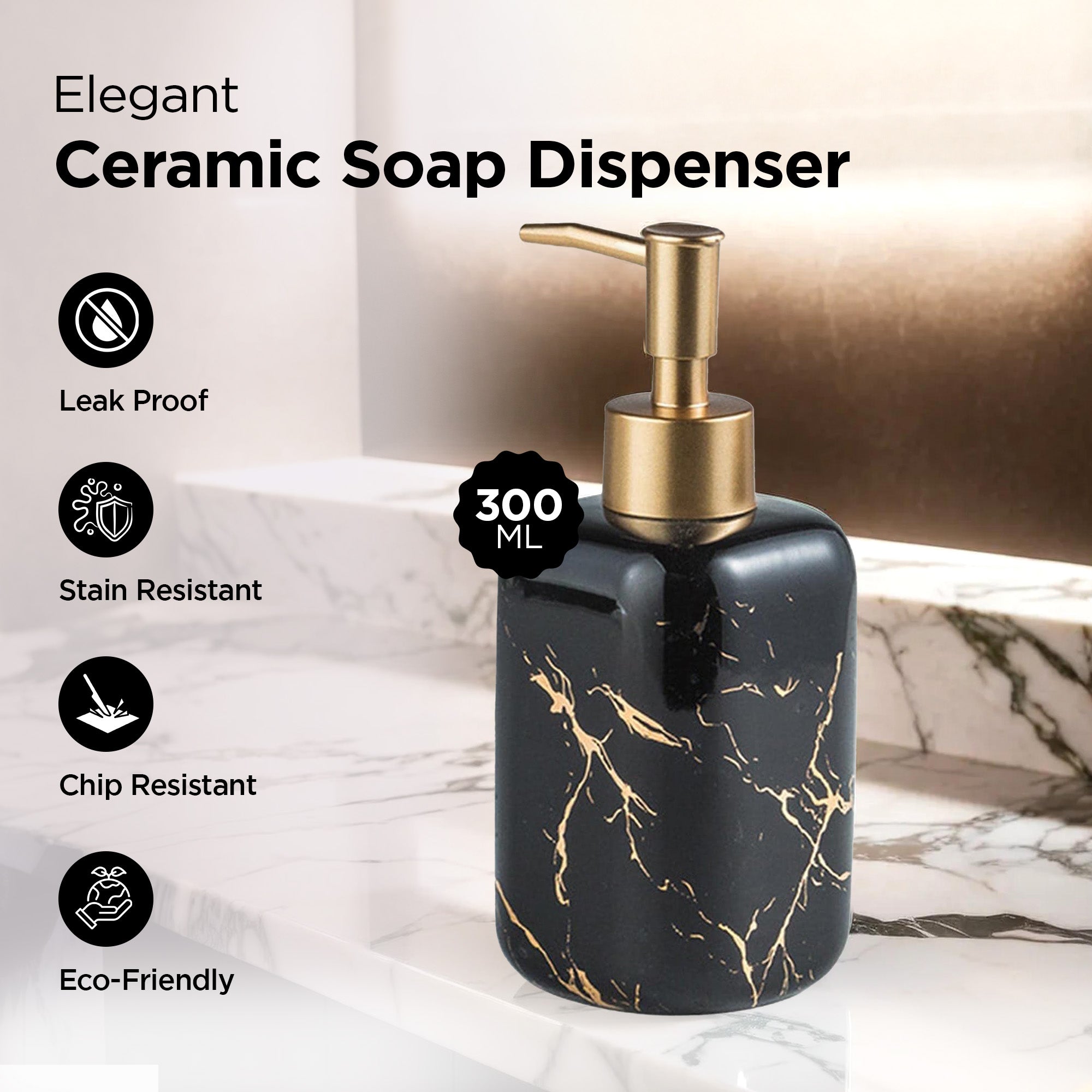 UMAI ceramic soap dispenser - Modern home decor
