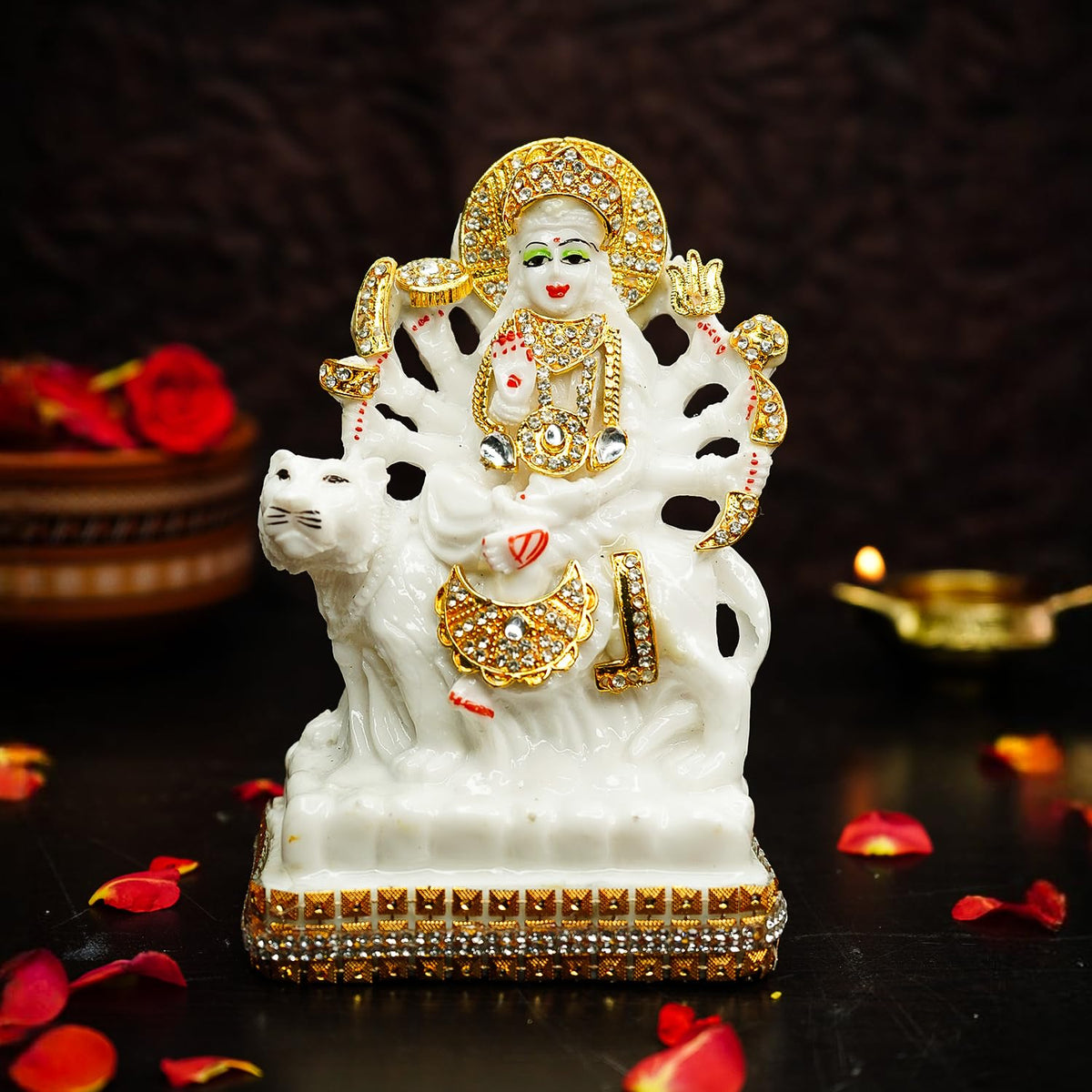 Ekhasa Durga Idol - Divine presence for spiritual seekers