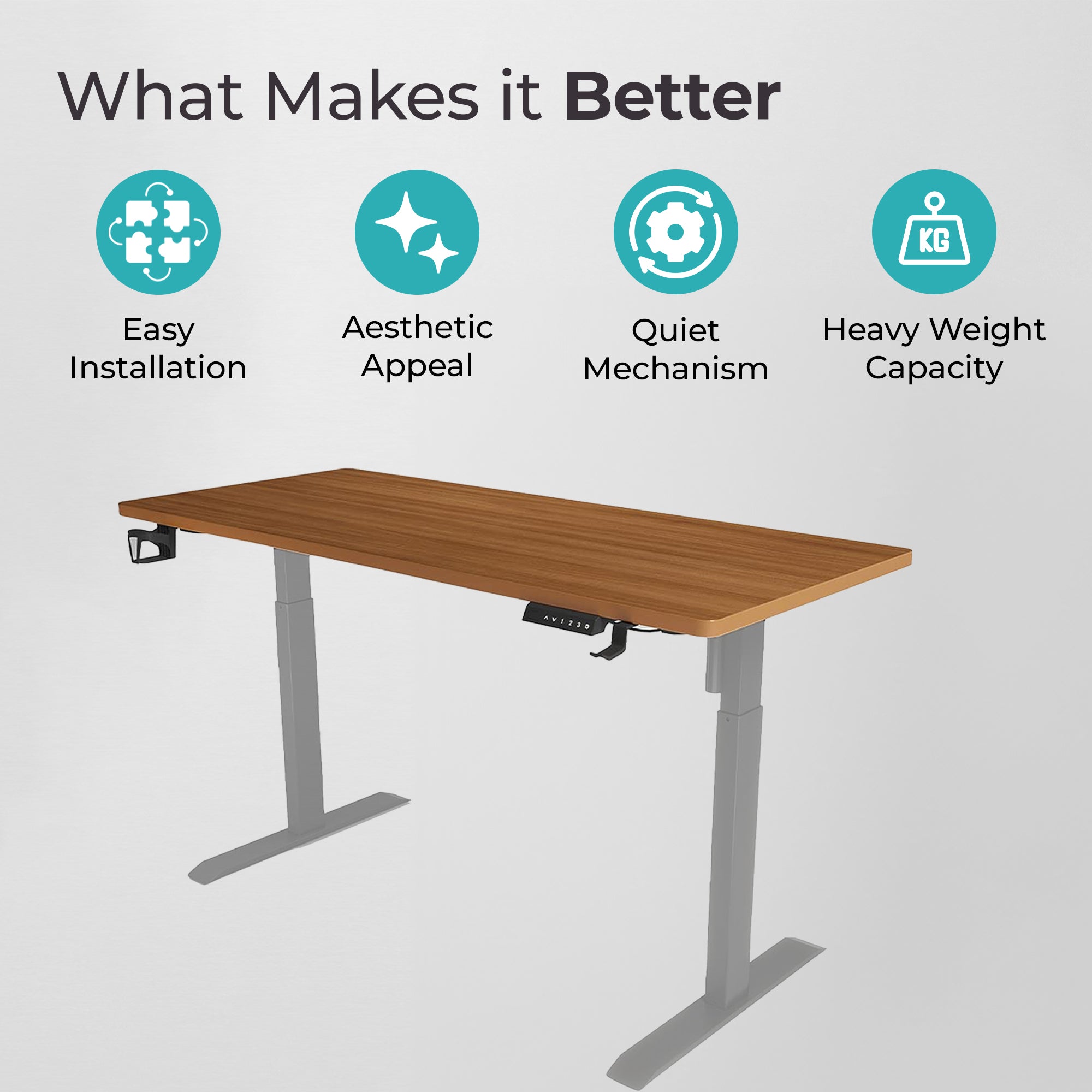 The Better Home desk frame - office versatility