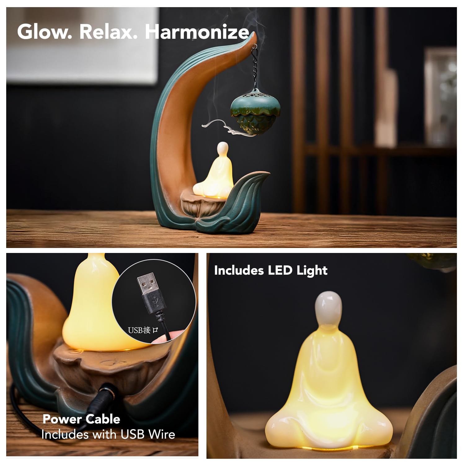 Ekhasa incense holder - Enhances home decor