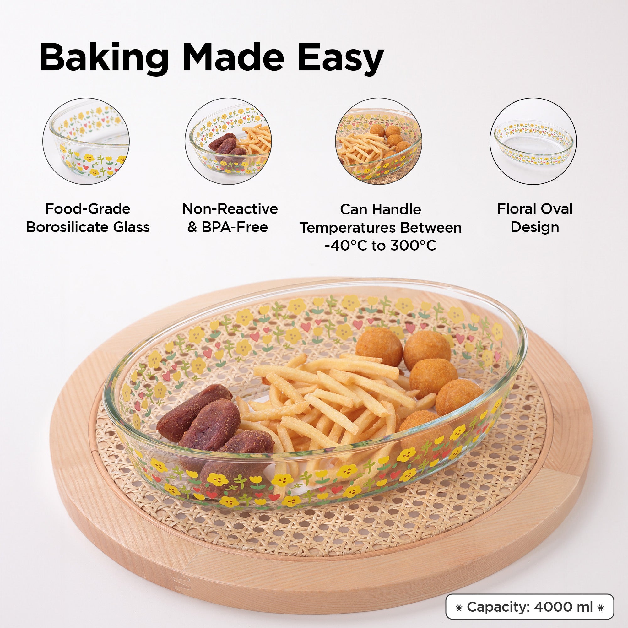 UMAI baking dish - elegant storage for meal prep