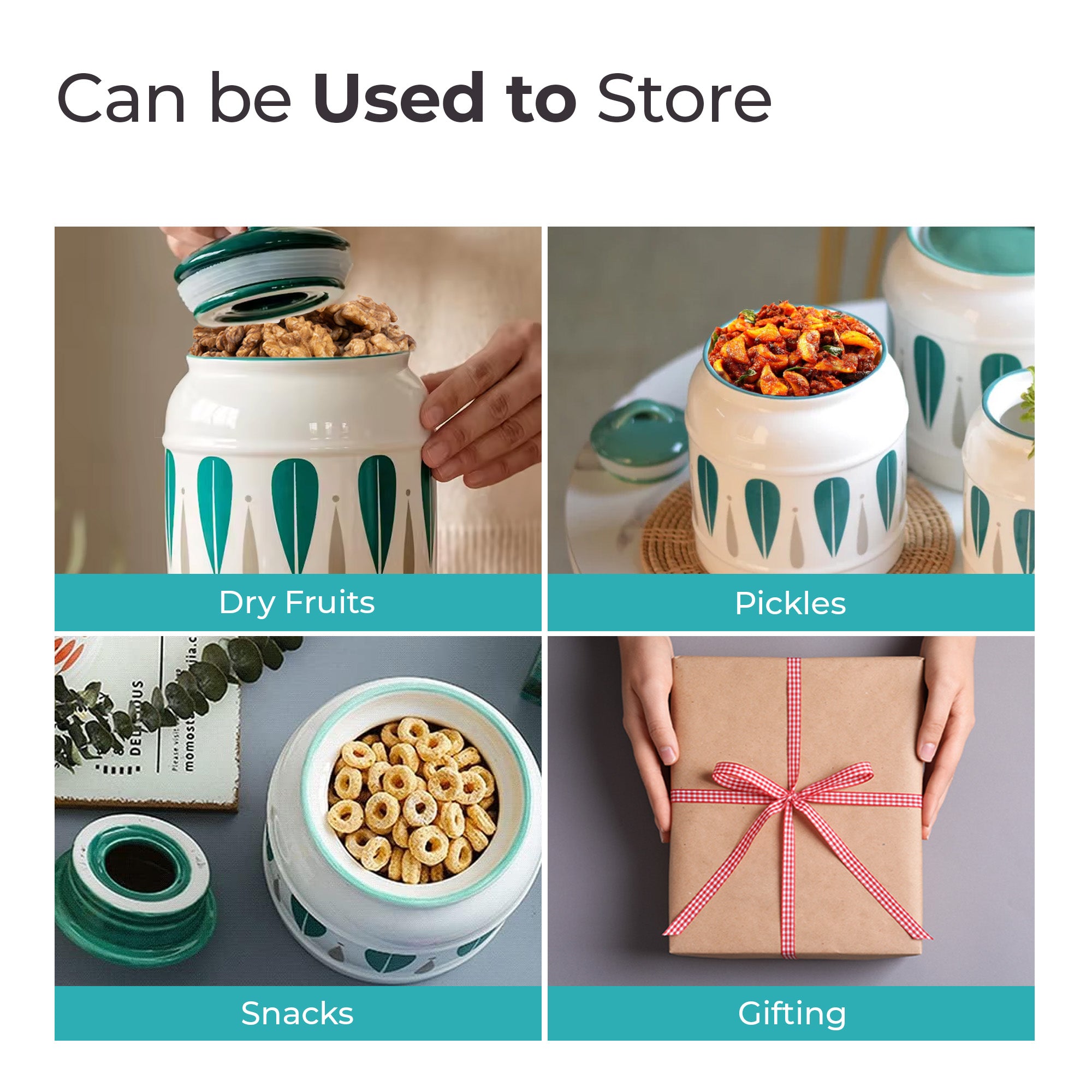 The Better Home ceramic jar - versatile storage for pulses