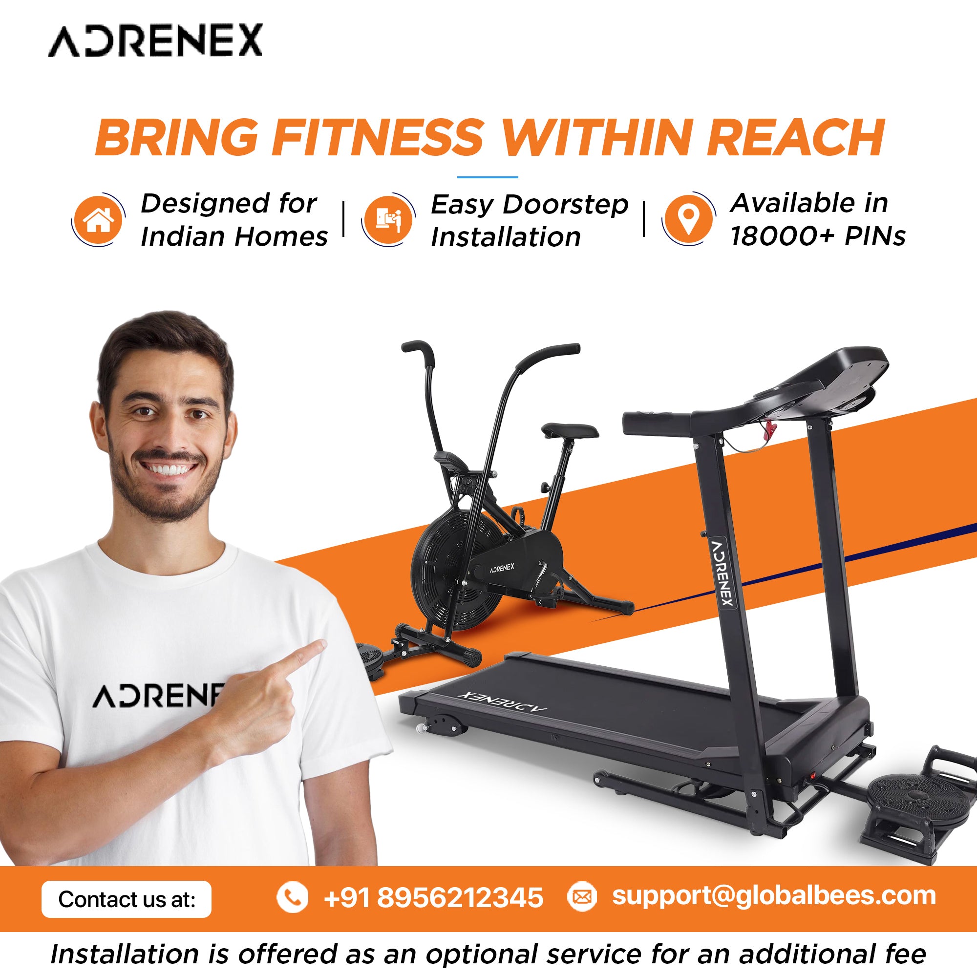 Reach Majesty Prime S2 - Home workout treadmill