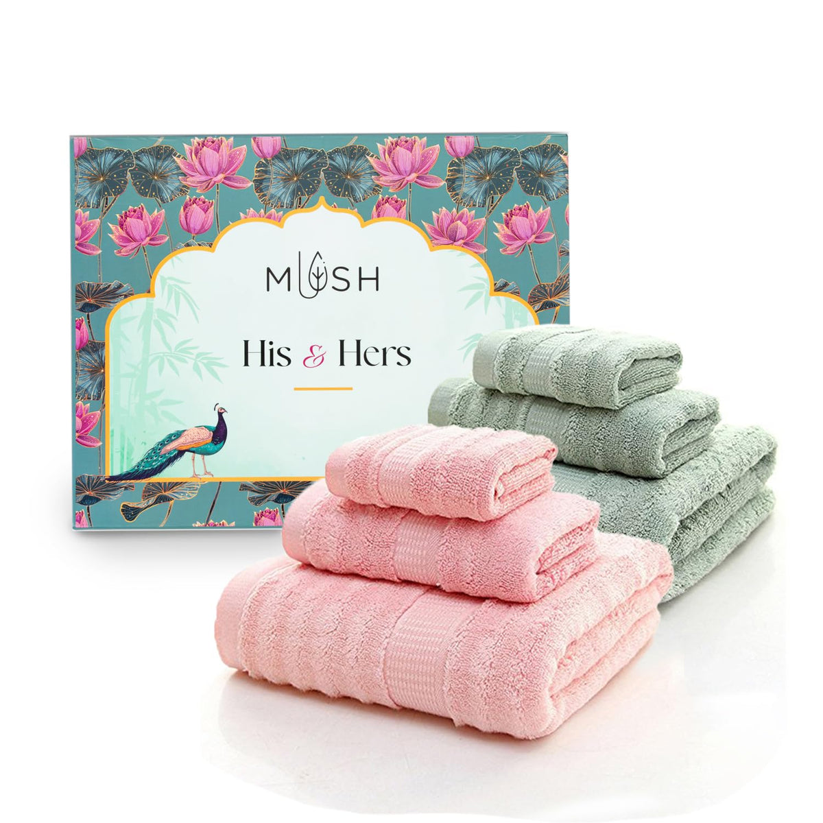 Mush bamboo towel set - premium quality for daily use