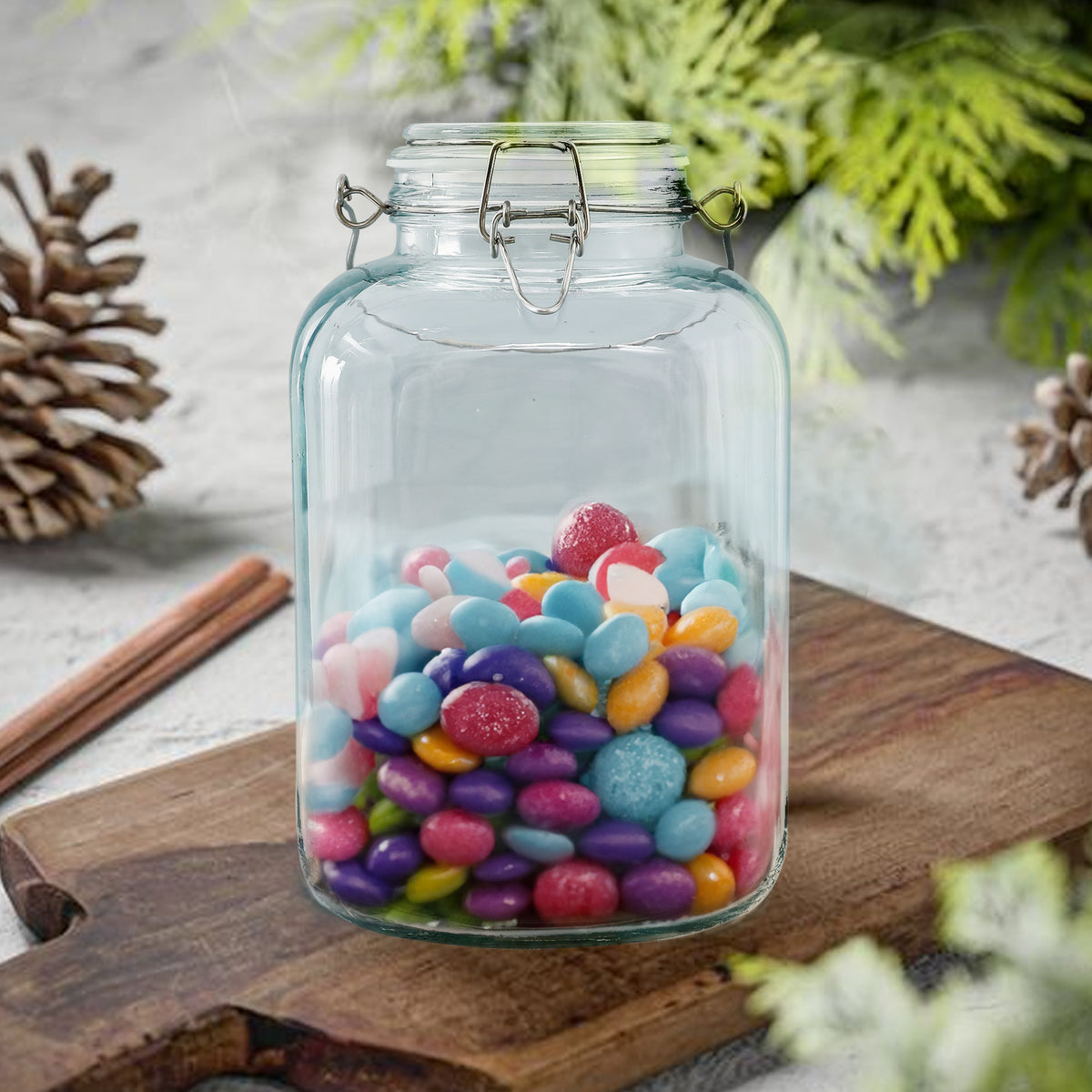 The Better Home UMAI Glass Jar - Durable glass kitchen jar