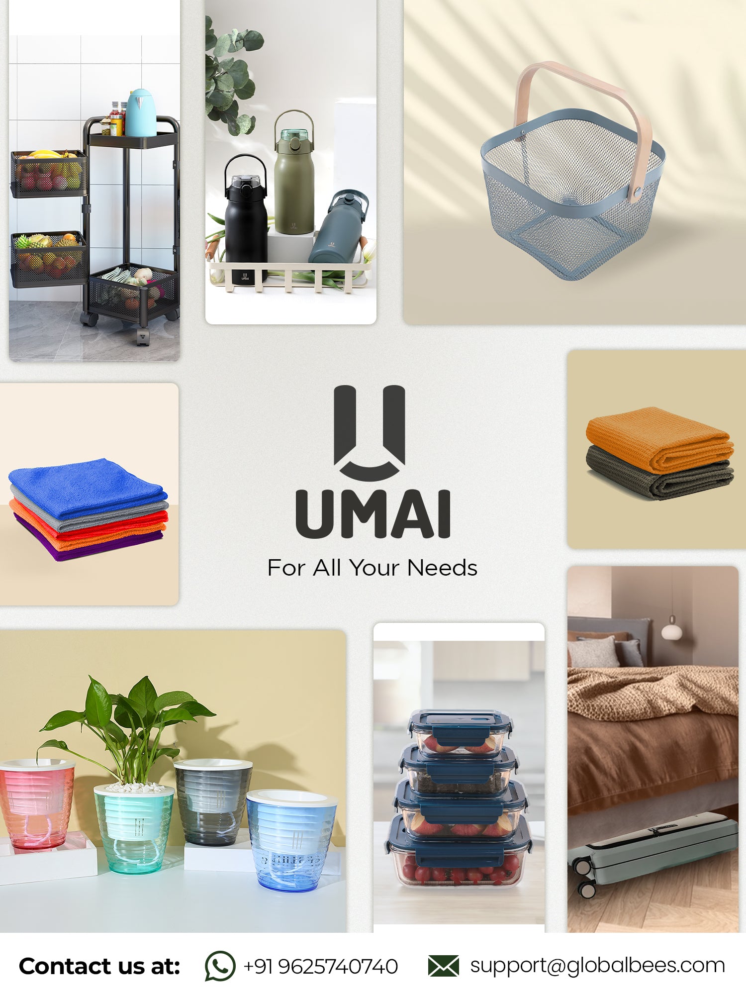 UMAI sensor dustbin - modern kitchen use