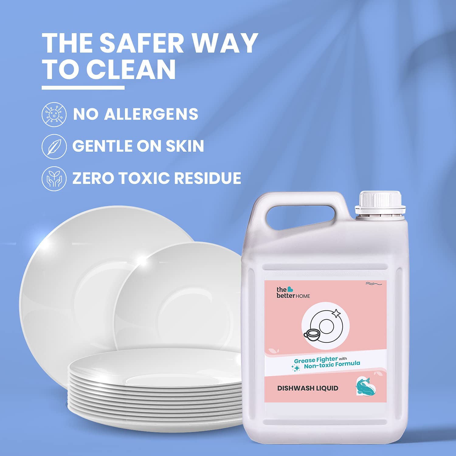The Better Home Dishwash Liquid | Biodegradable, Non-Toxic – GlobalBees ...
