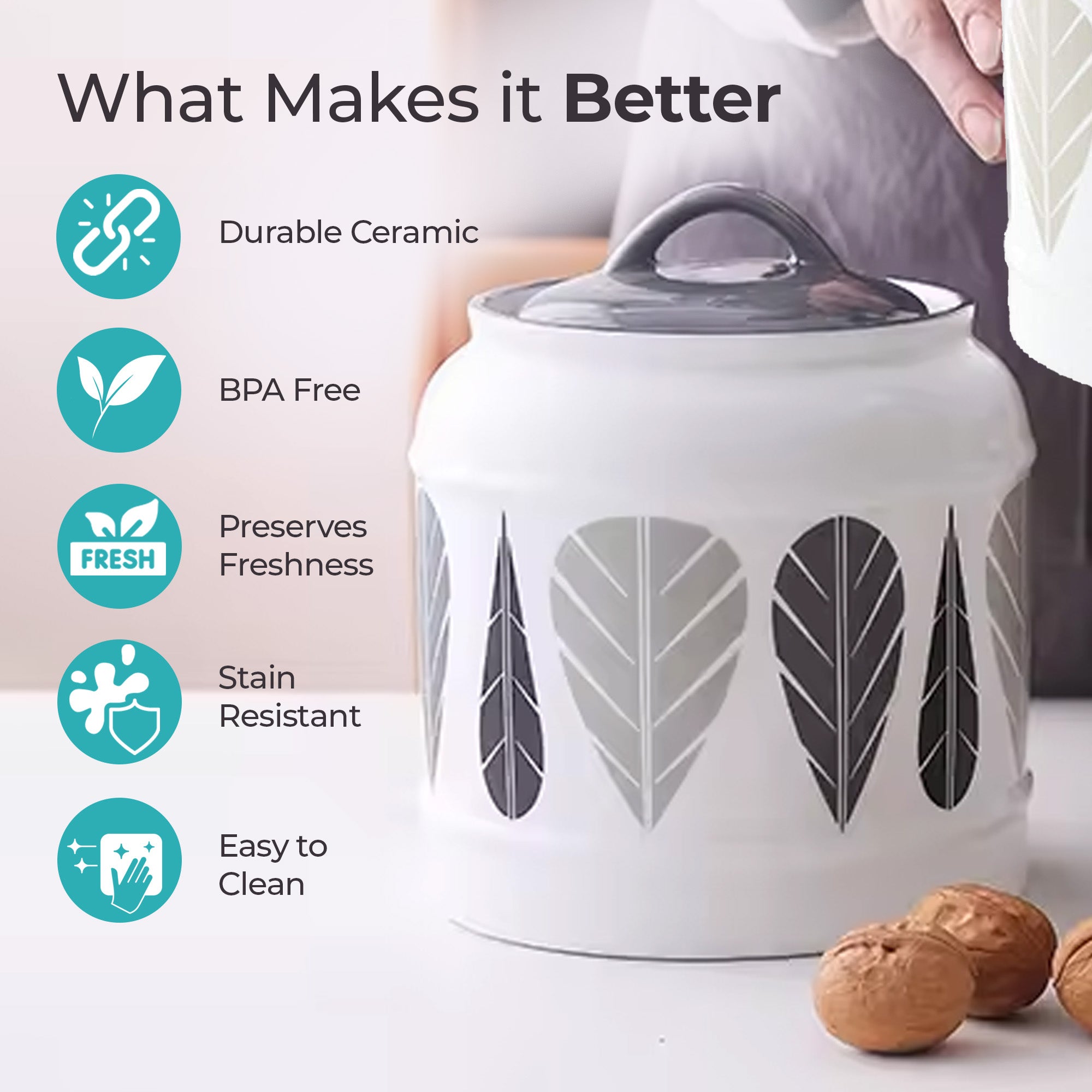 The Better Home multipurpose kitchen storage jar - Perfect gifting idea
