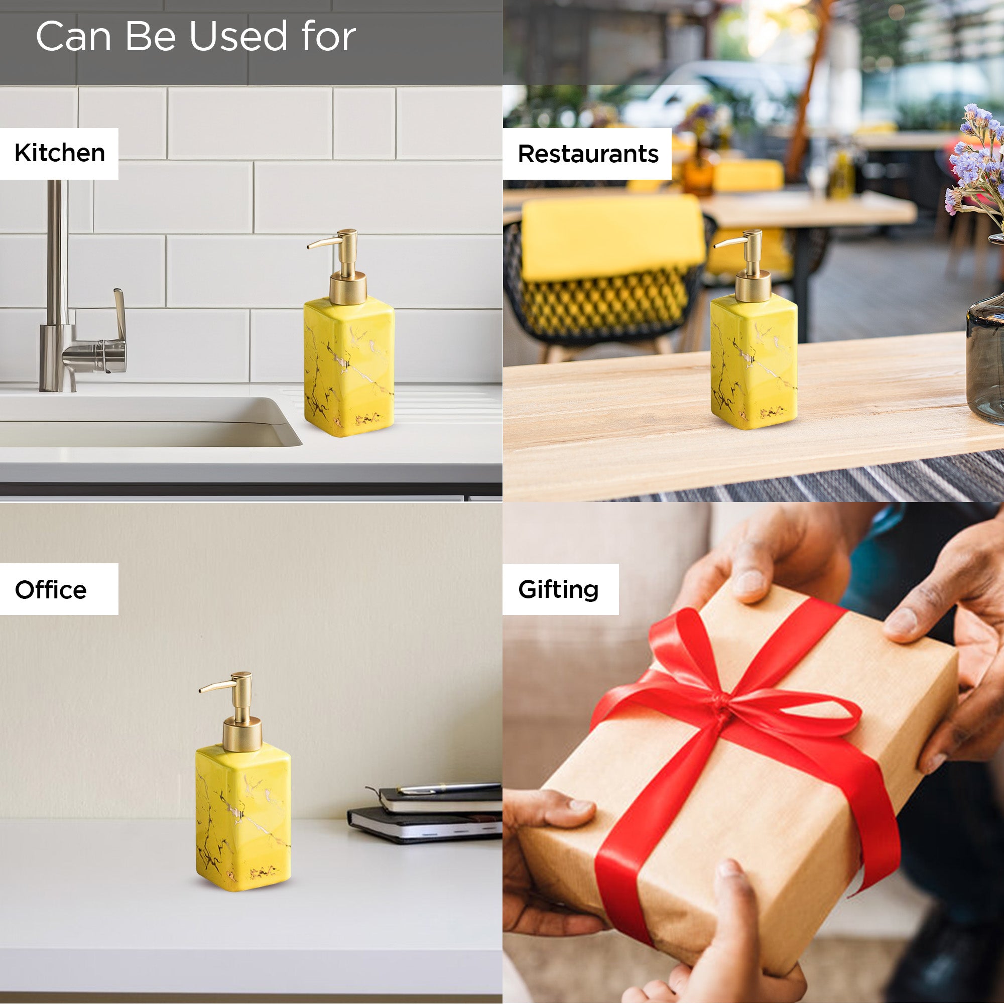 UMAI elegant soap dispenser - practical daily use