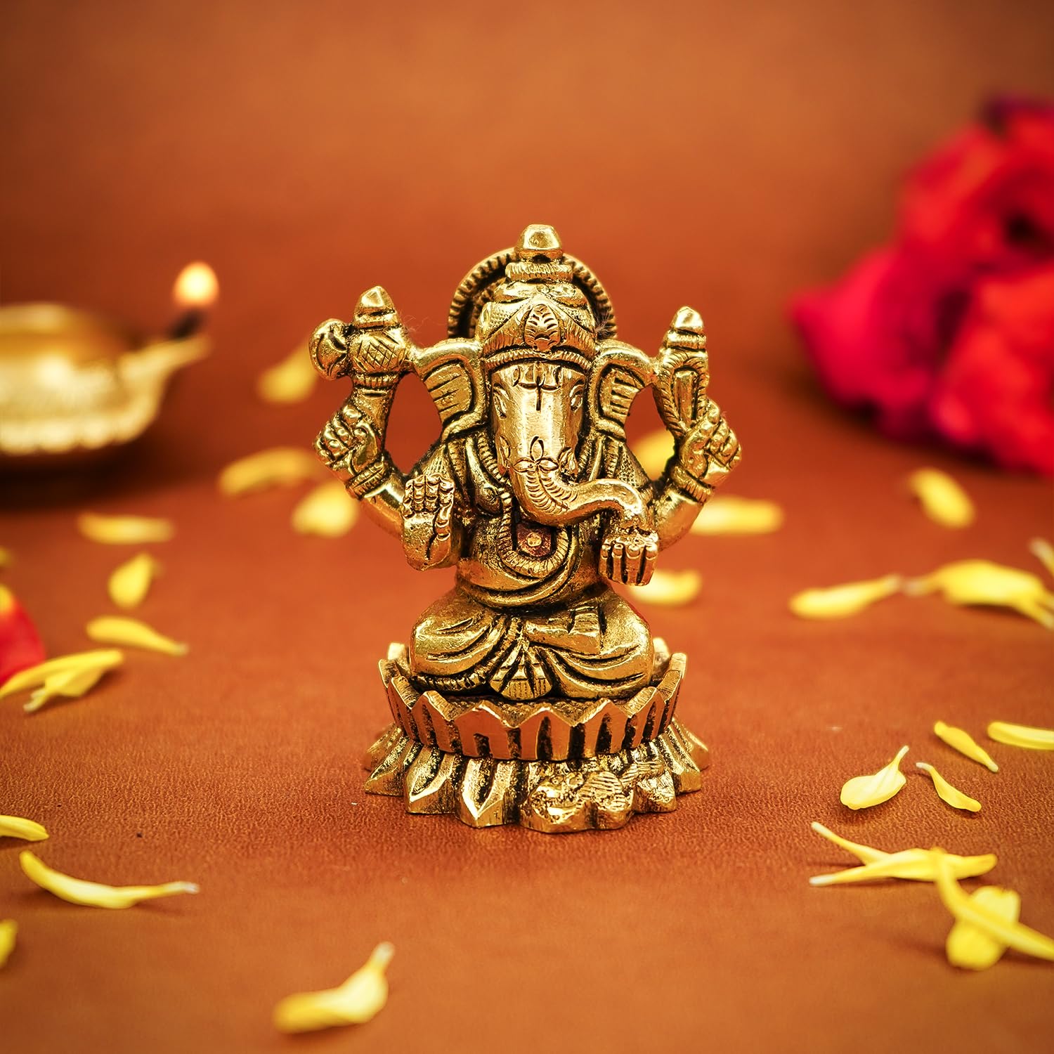 Ekhasa Ganesha Idol - Traditional Festival Decorative