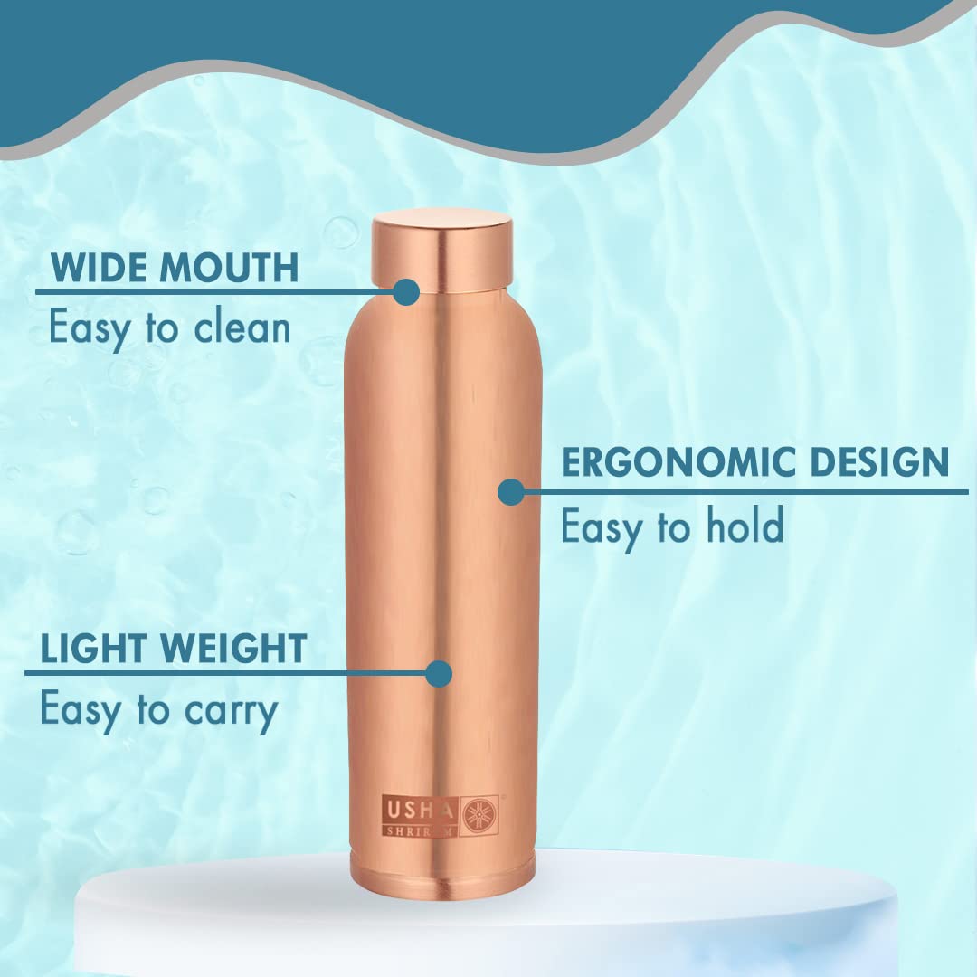 USHA SHRIRAM Insulated Steel Bottle - Great for Gym Hydration