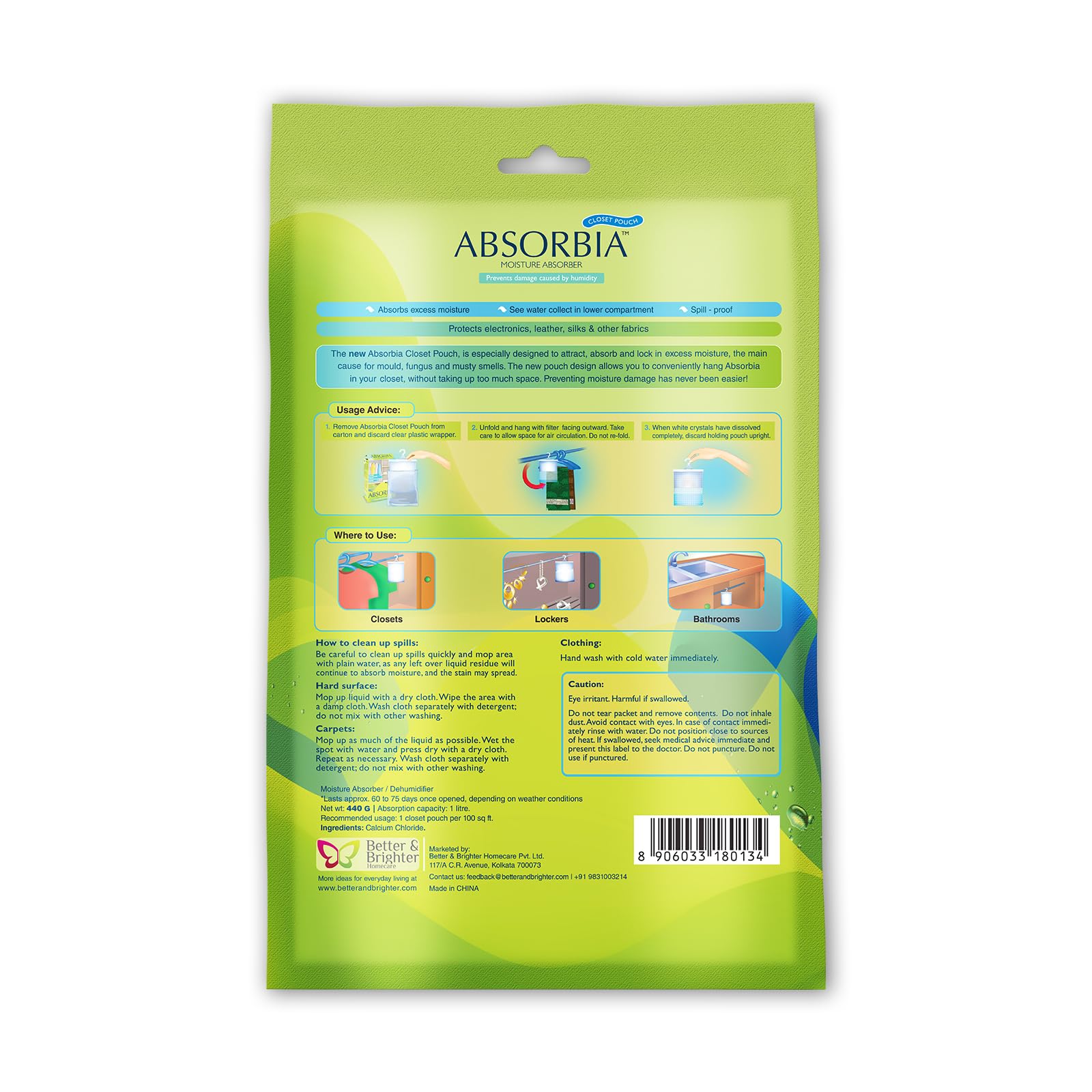 Absorbia moisture absorber - fights mould and fungus