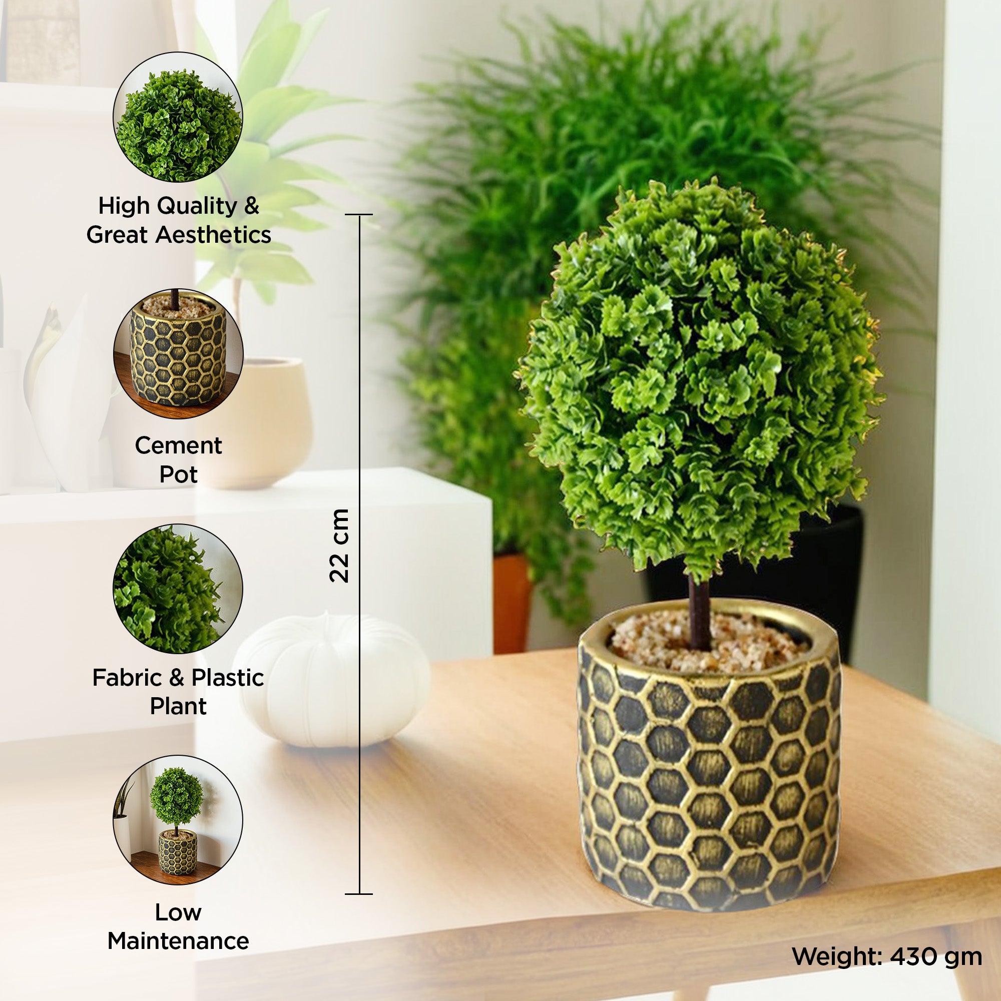UMAI artificial plant - festive home gift