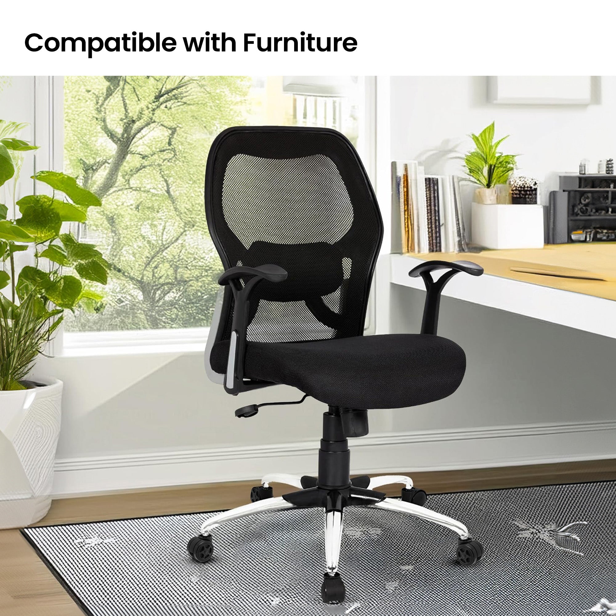 SAVYA HOME desk chair wheel - Smooth mobility upgrade