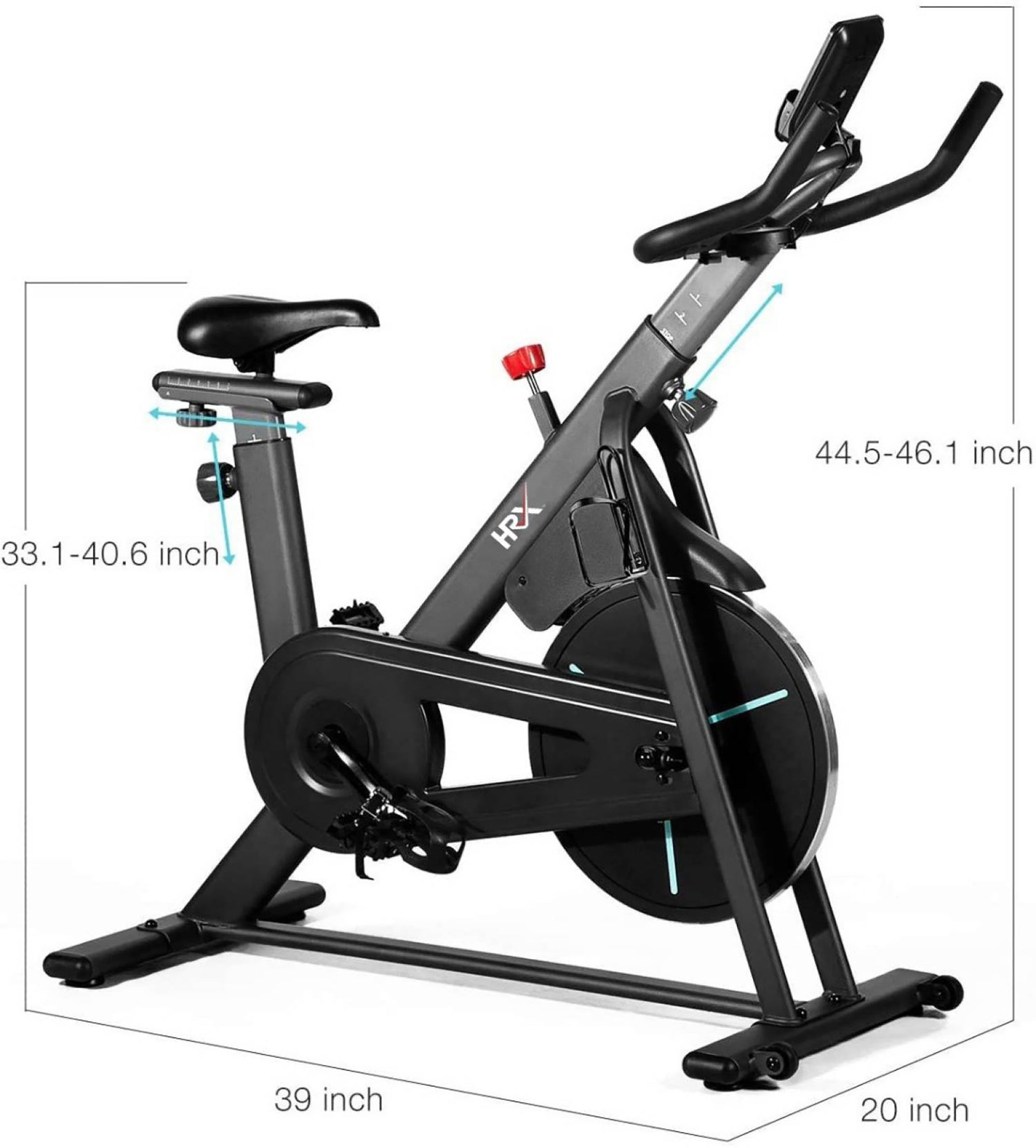 Reach HRX Ignite MB500 Exercise Cycle - Durable Alloy Steel Build