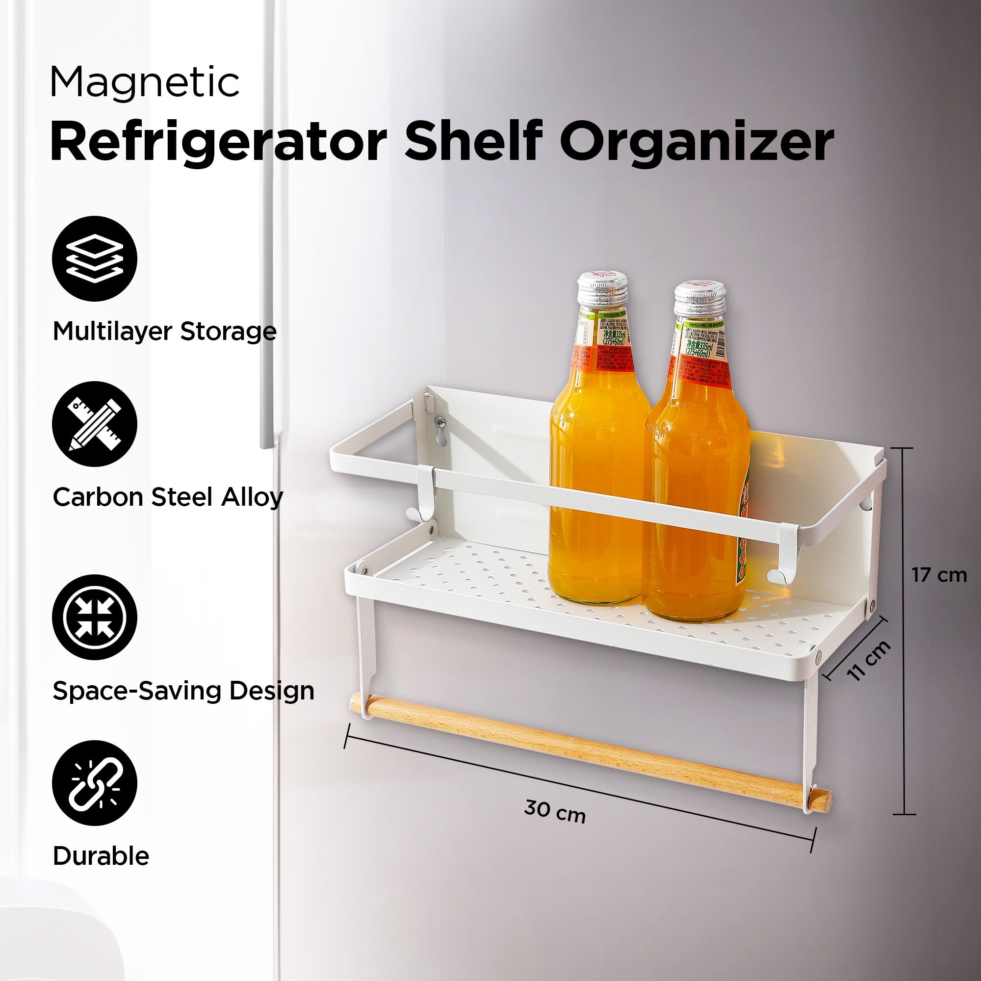 UMAI refrigerator rack - compact foldable design