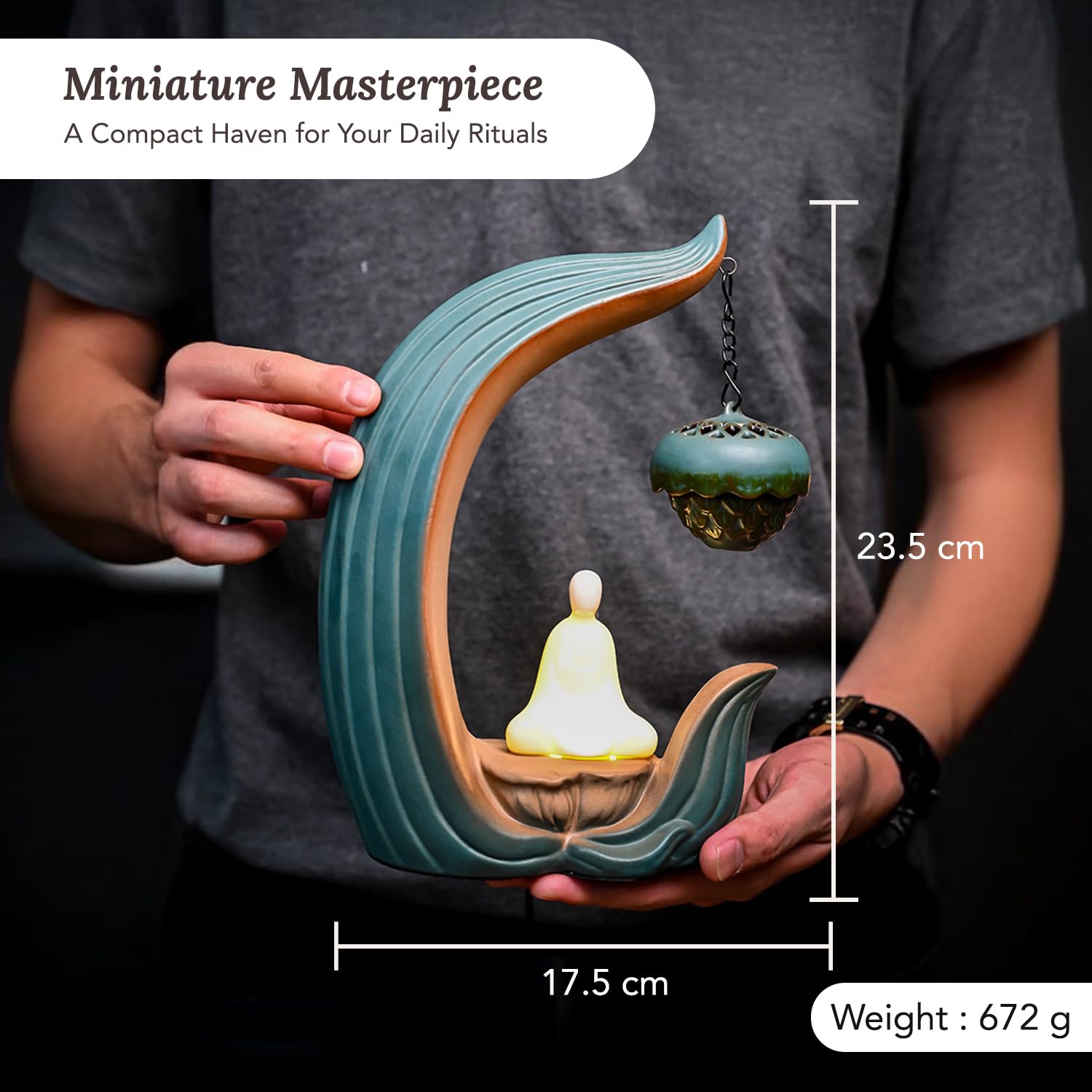 Ekhasa incense holder - Perfect gift for loved ones