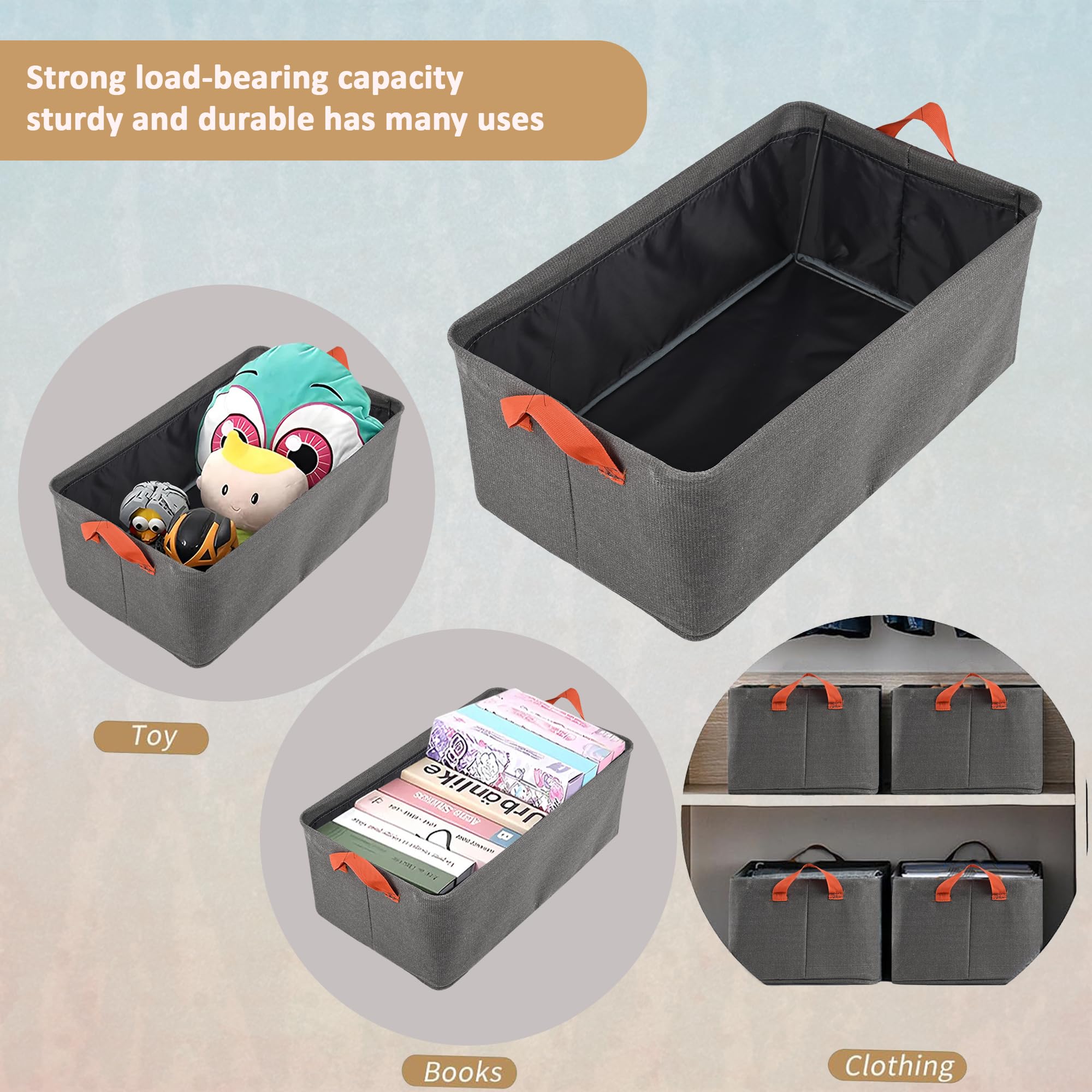 Kuber Industries storage box - Neat cloth organizer on shelf