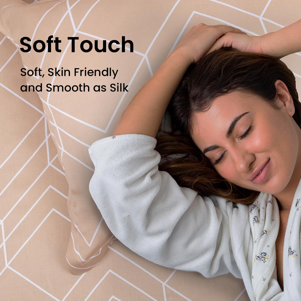 Mush hypoallergenic pillow cover - skin-friendly