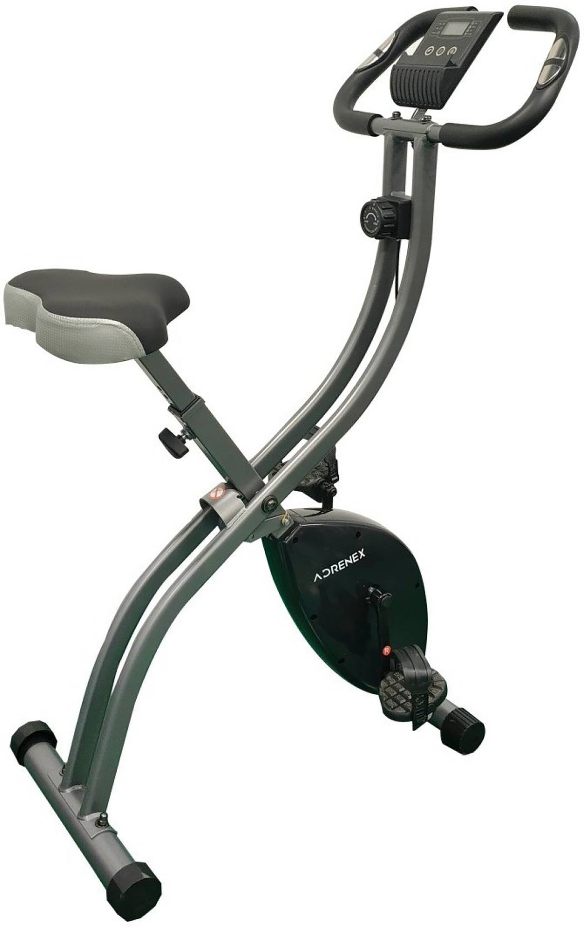 Reach exercise machine - digital meter cycling bike