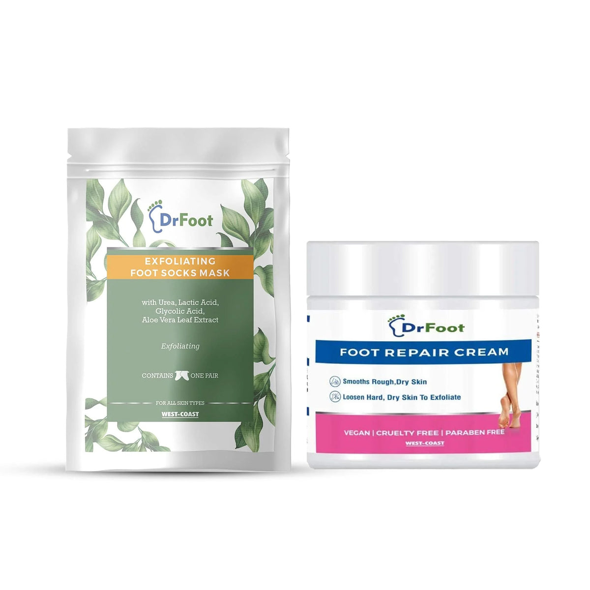 Dr Foot foot therapy duo - at-home spa treatment for feet