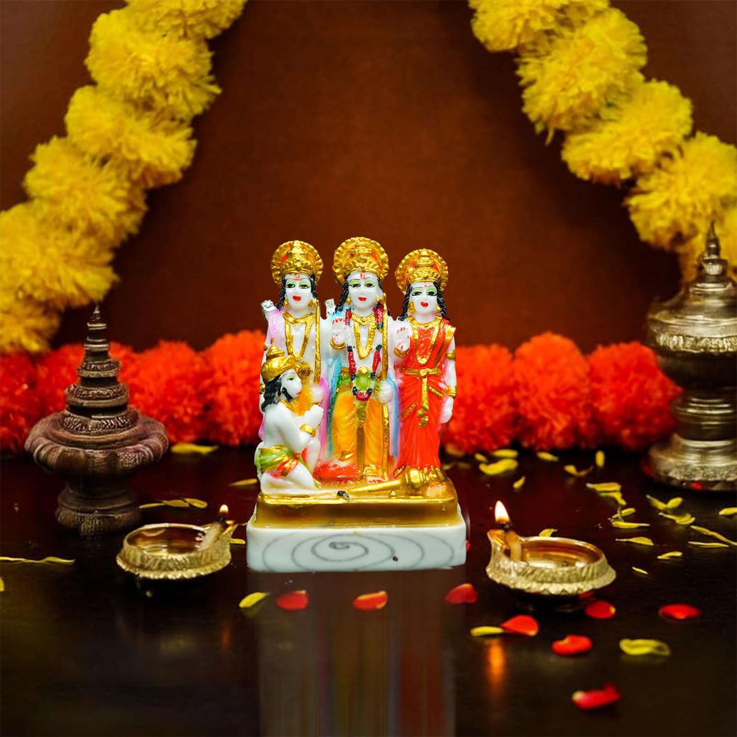 Ekhasa Ram Sita Laxman Hanuman Idol - Gift Idea