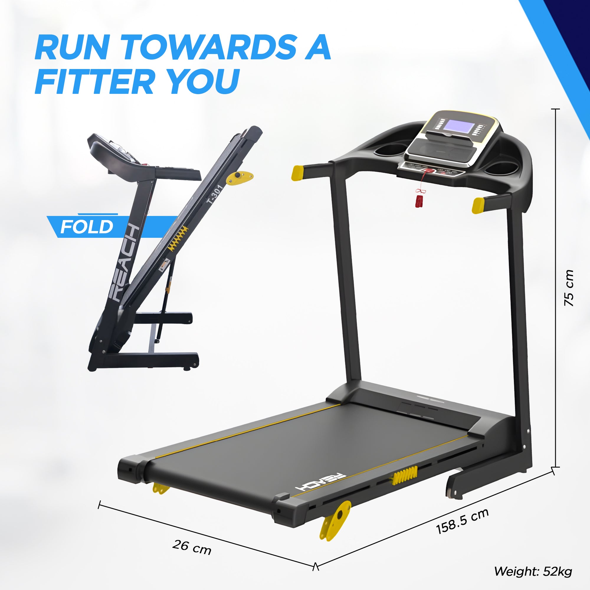 Adrenex treadmill - Safety features demonstration