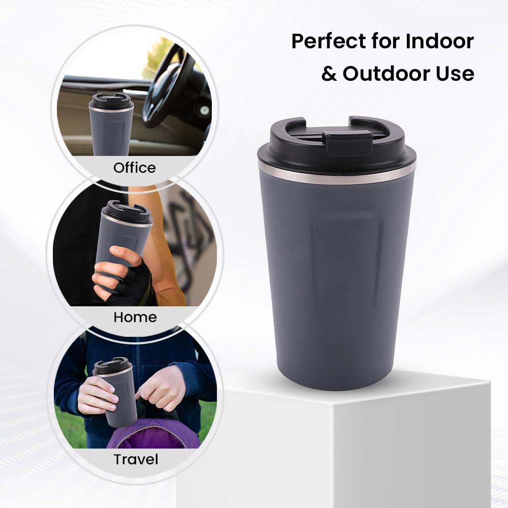 Kuber Industries black coffee cup - Daily commute