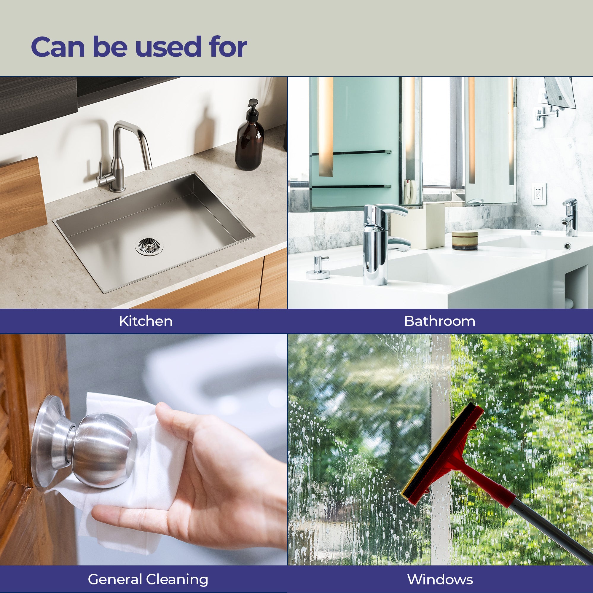Cleno Tap Shower Cleaner - versatile bathroom cleaner