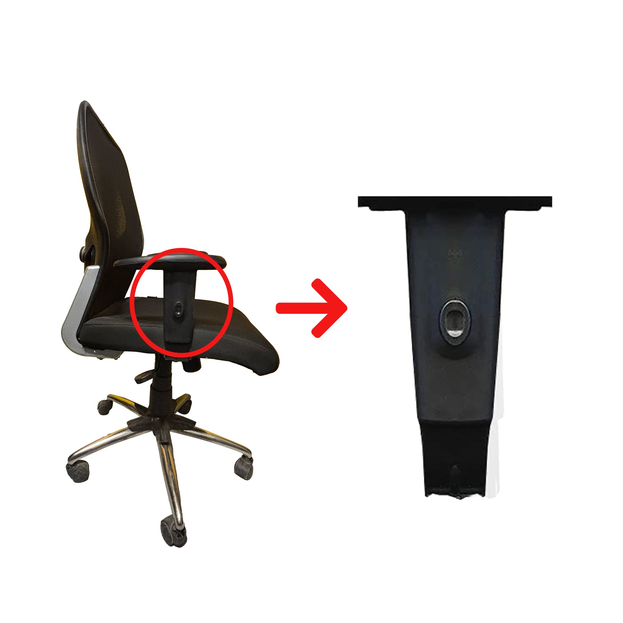 SAVYA HOME Apollo Desk Chair - Perfect for gaming sessions