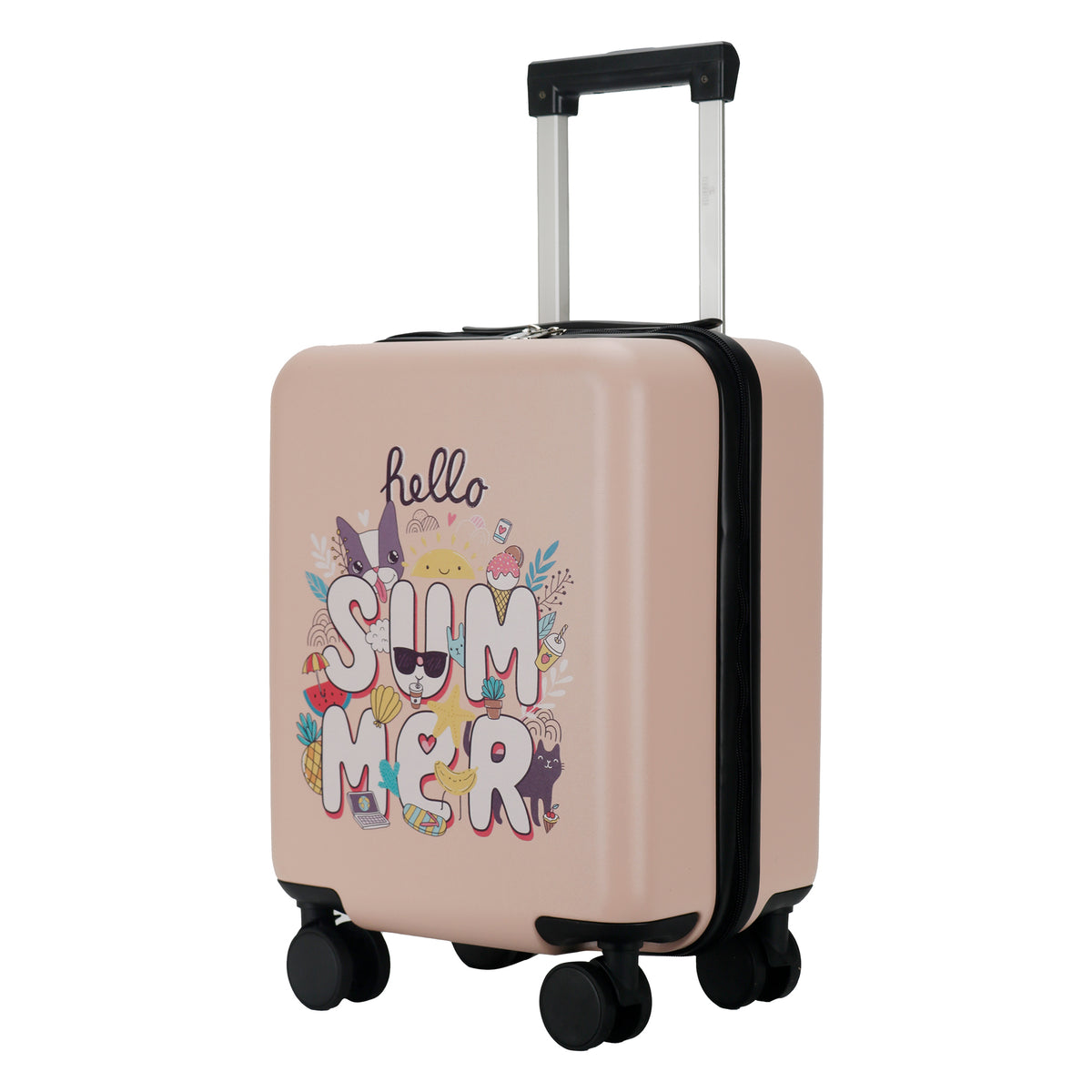 Clownfish pink trolley bag - fun and functional for young explorers