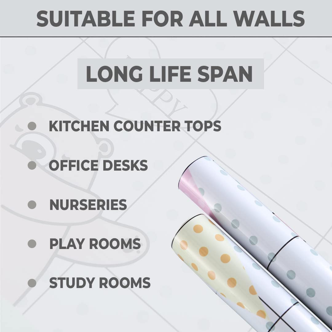 Kuber PET wallpaper - Easy peel and stick