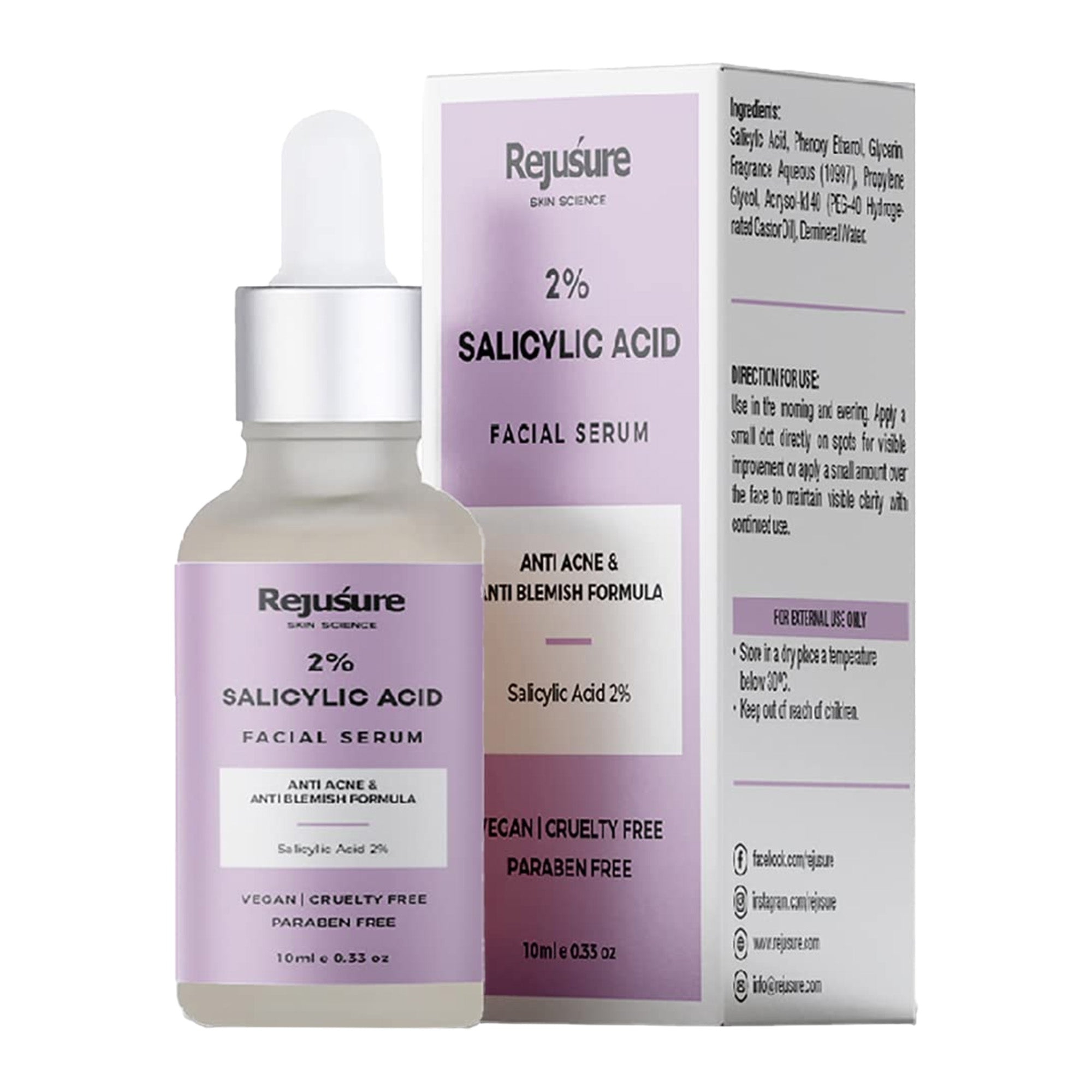 Rejusure Face Serum Combo - suitable for all skin types