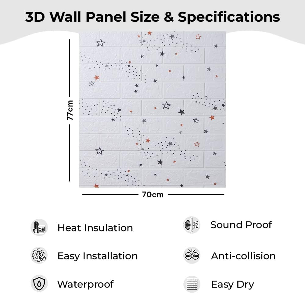 Kuber Foam Wall Sticker - DIY Home Decor